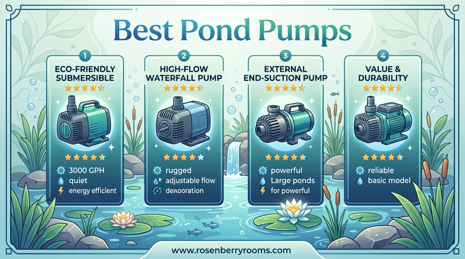 best pond pumps