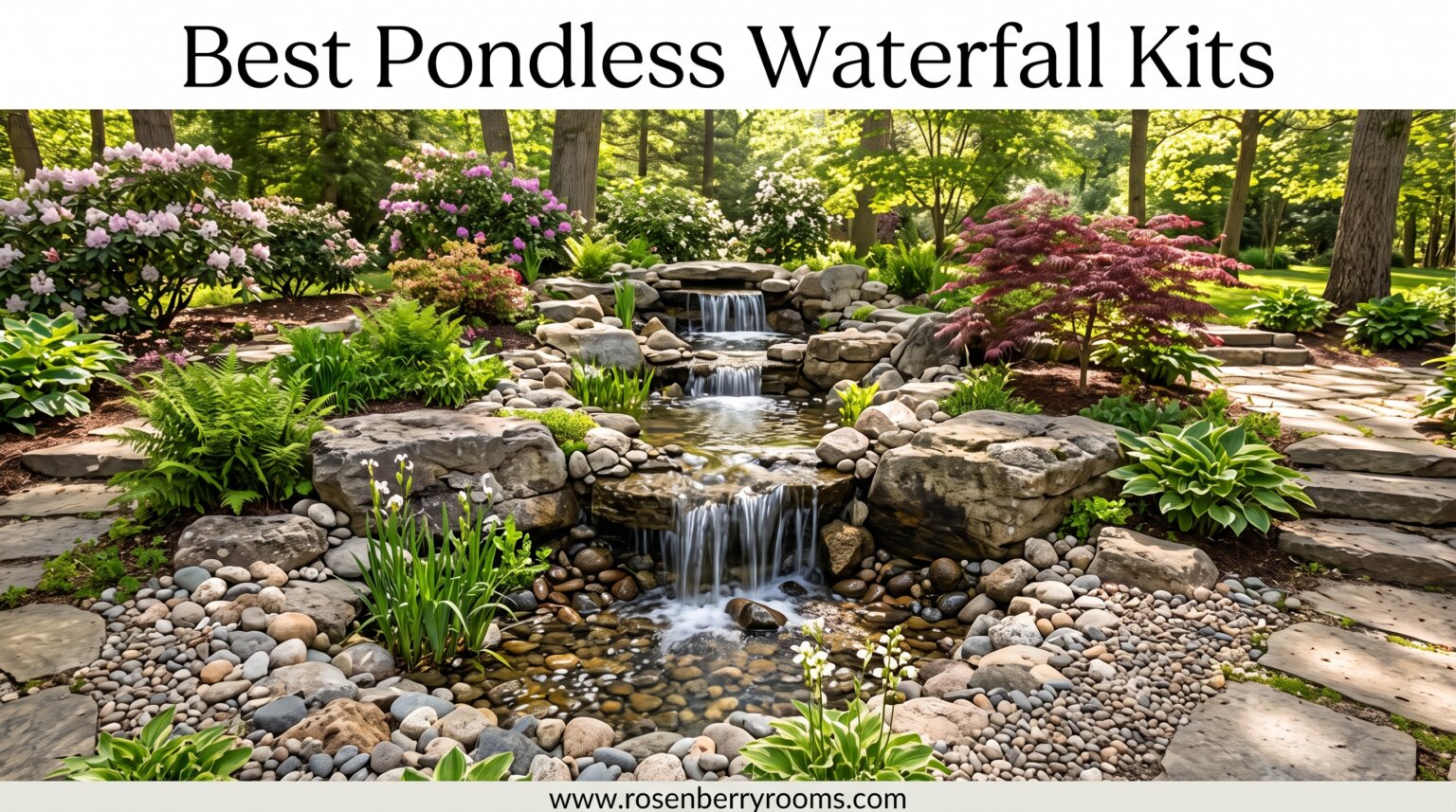 best pondless waterfall kits