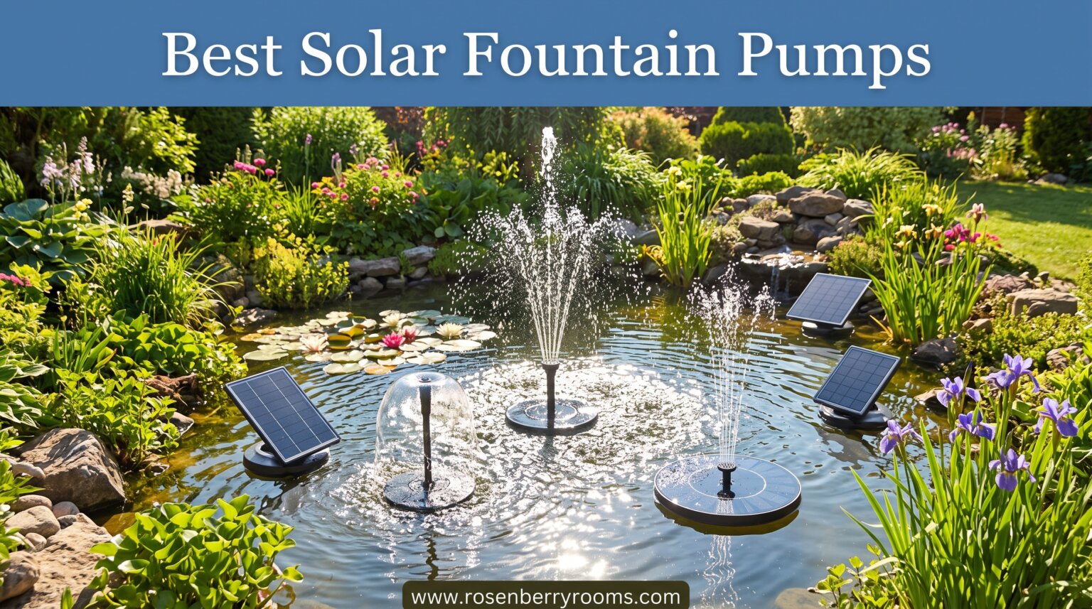 best solar fountain pumps
