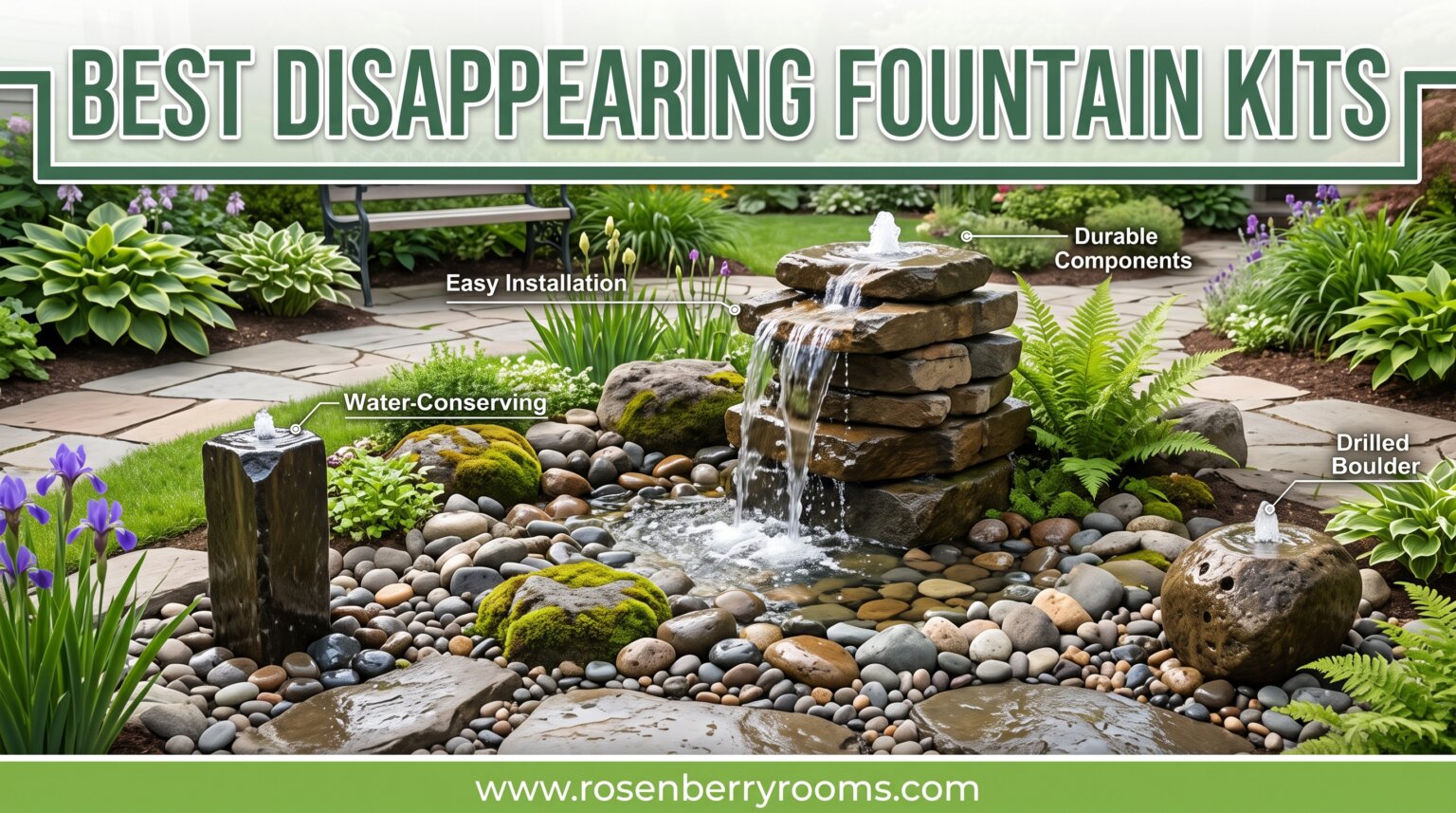 best disappearing fountain kits