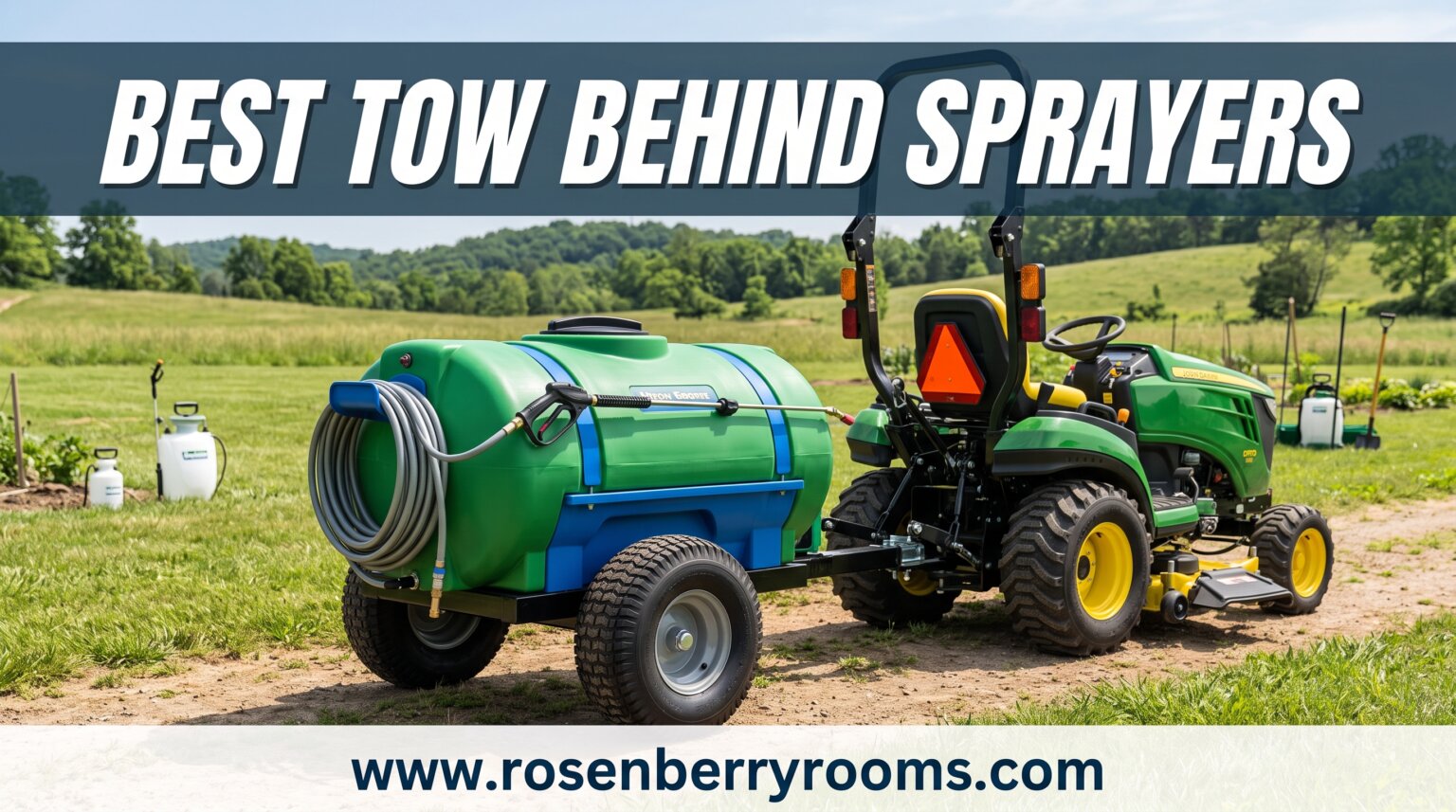 best tow behind sprayers