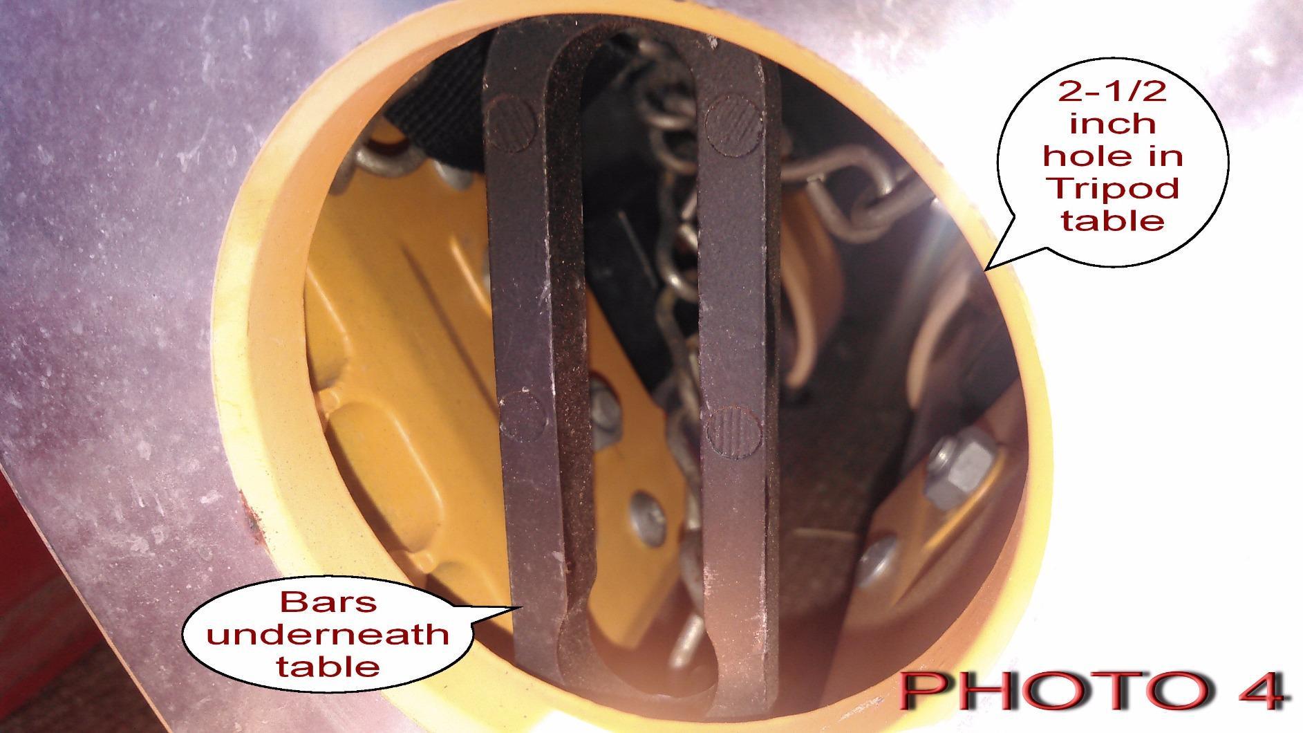 DEWALT Tripod, 11-Threaded, Flat Head, 5/8-Inch (DW0736) customer photo 2
