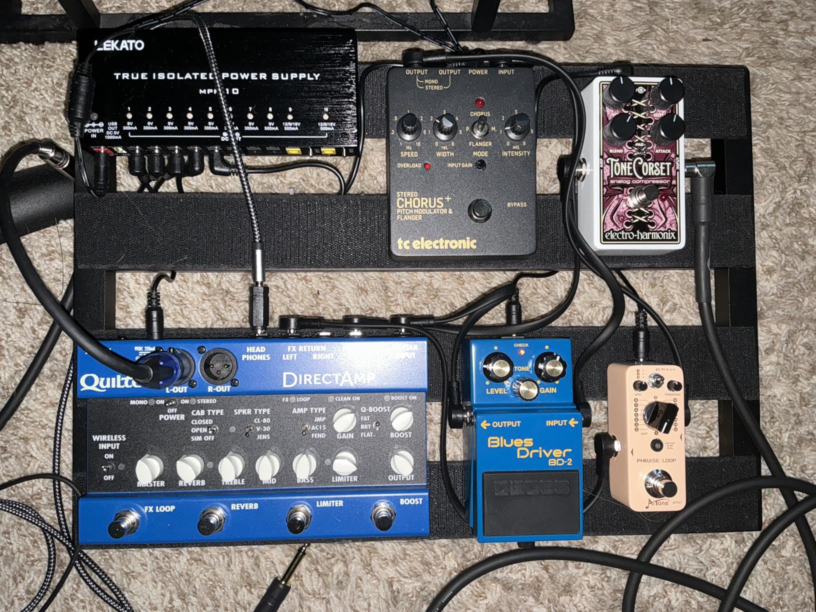 BOSS BD-2 Blues Driver Guitar Effects Pedal customer photo 1