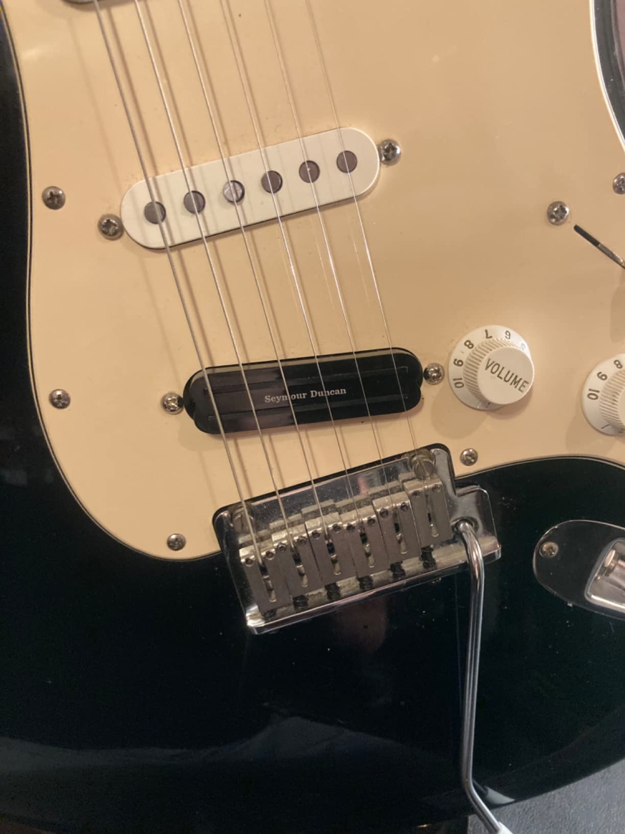 Seymour Duncan Hot Rails Strat - Bridge - Black - High Output Electric Guitar Pickup customer photo 1