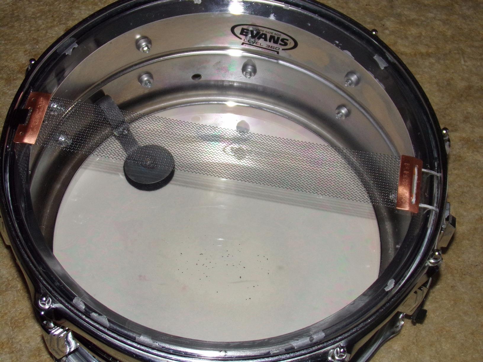 Clear 500 Snare Side Drum Head - Single Ply 5mil Film Drumhead - Ideal for Deep Drums or Heavy Rock - 14 Inch customer photo 1