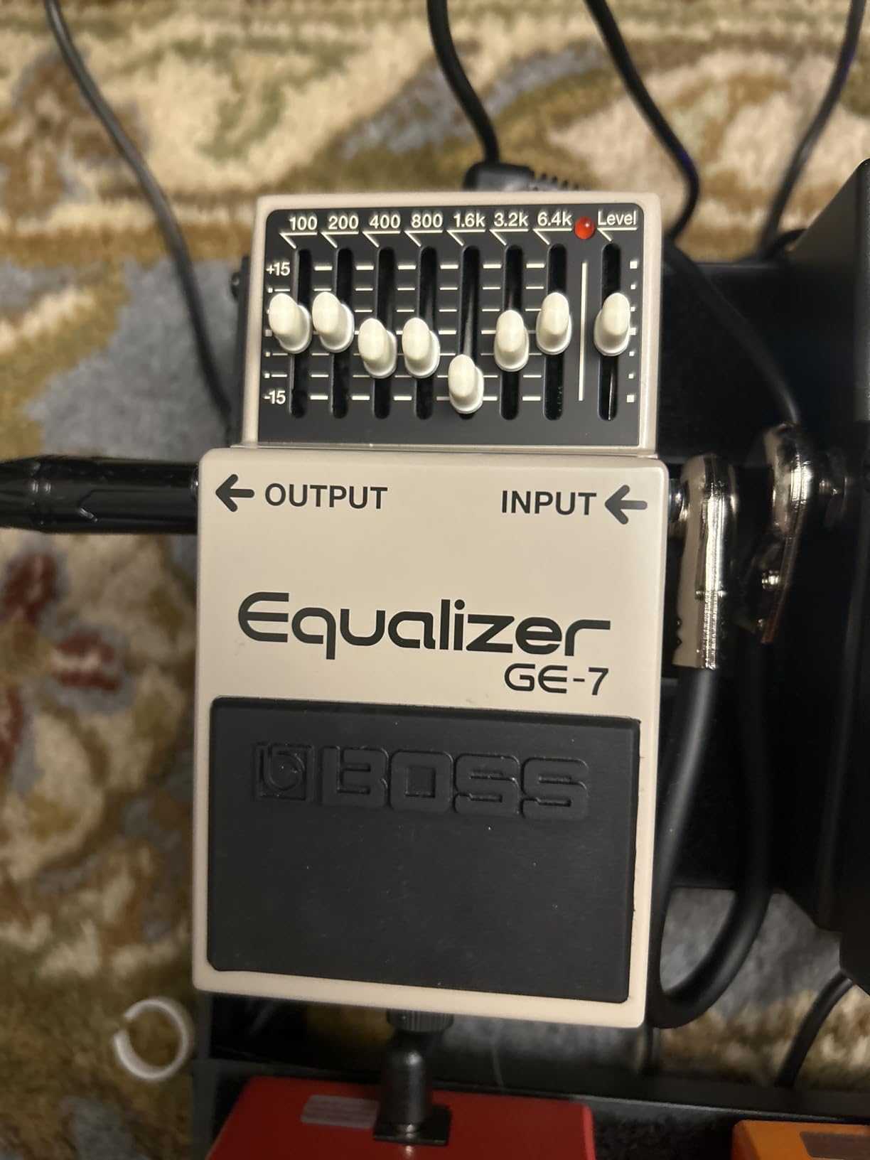 BOSS GE-7 Equalizer Compact Graphic Equalizer Pedal customer photo 1