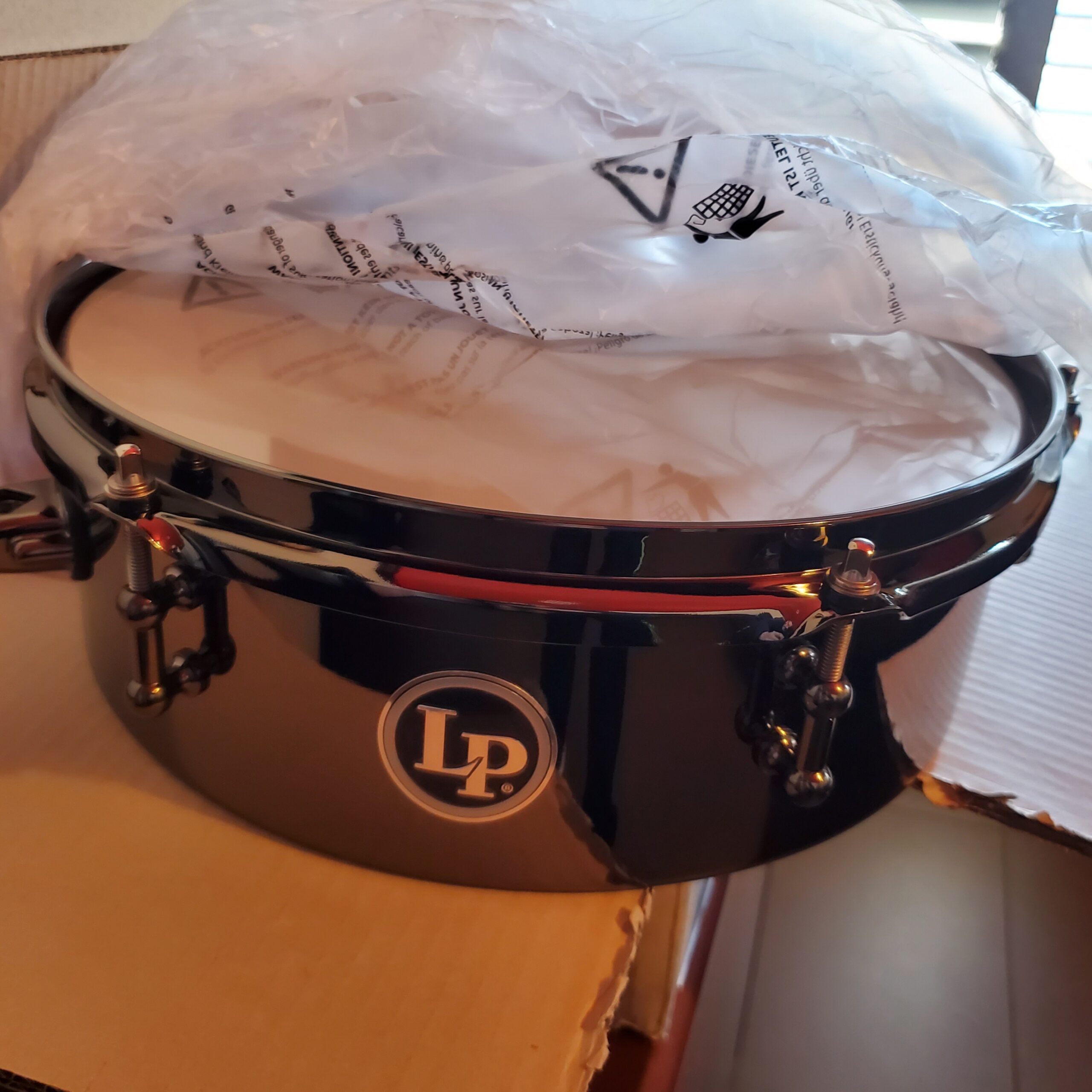 Lp Drum Set Timbale 4X12 Black Nickel customer photo 2