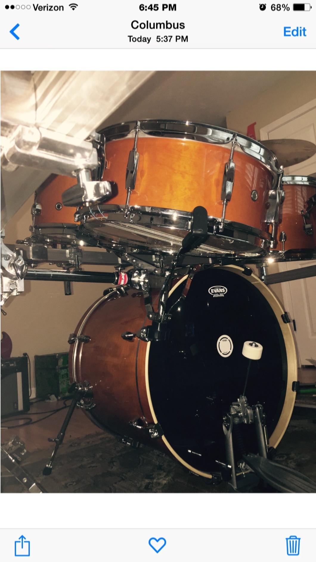 Gibraltar Ultra-Adjust Snare Drum Stand Basket, Gearless Omni-Directional Positioning with Exclusive Ball Tilter for Smooth, Precise Angle Adjustment, Ideal for All Snare Drum Setups (GUASB) customer photo 1
