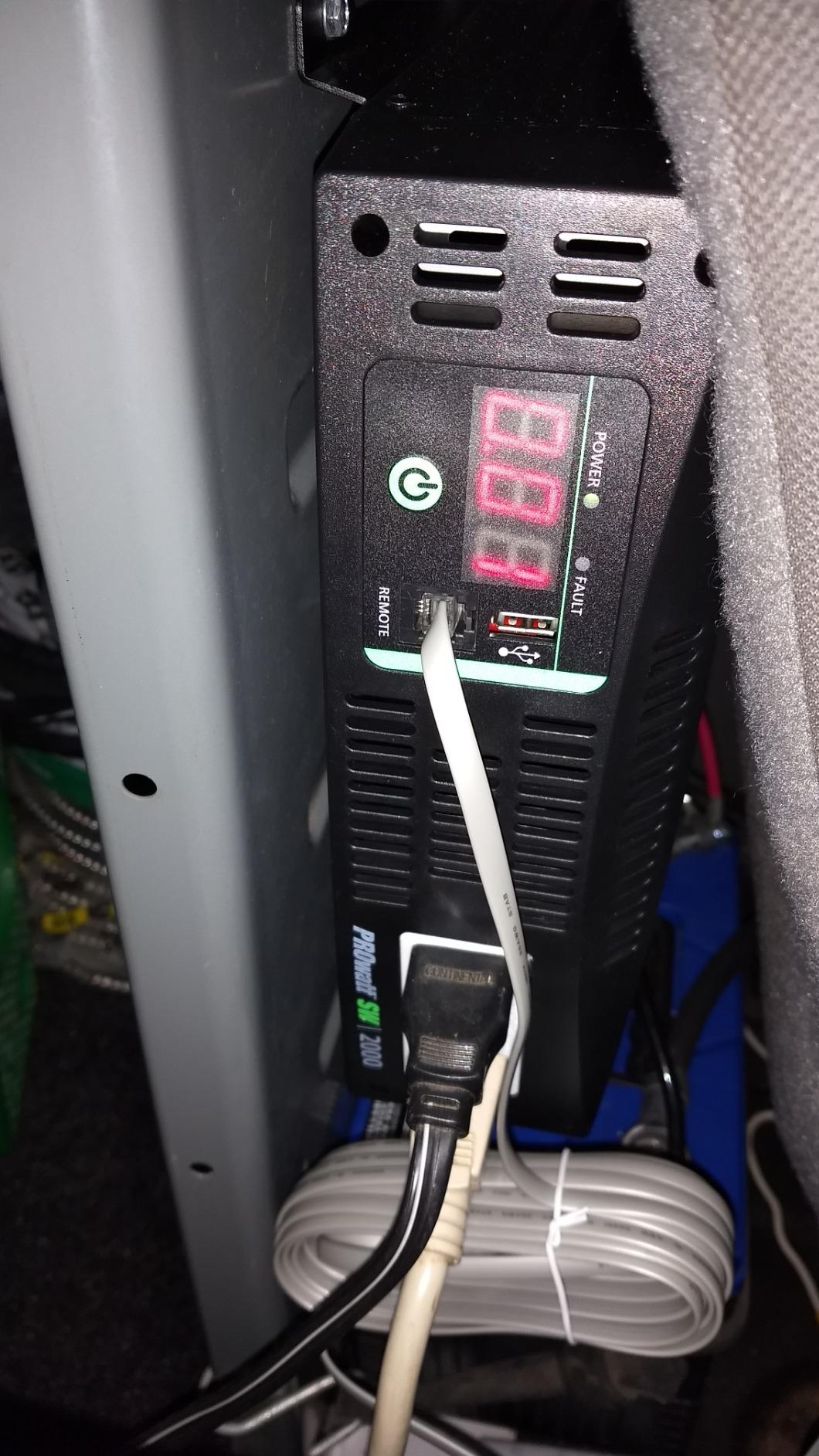 Xantrex PROwatt SW2000 2000W True Sinewave Inverter Model# 806-1220 customer photo 2