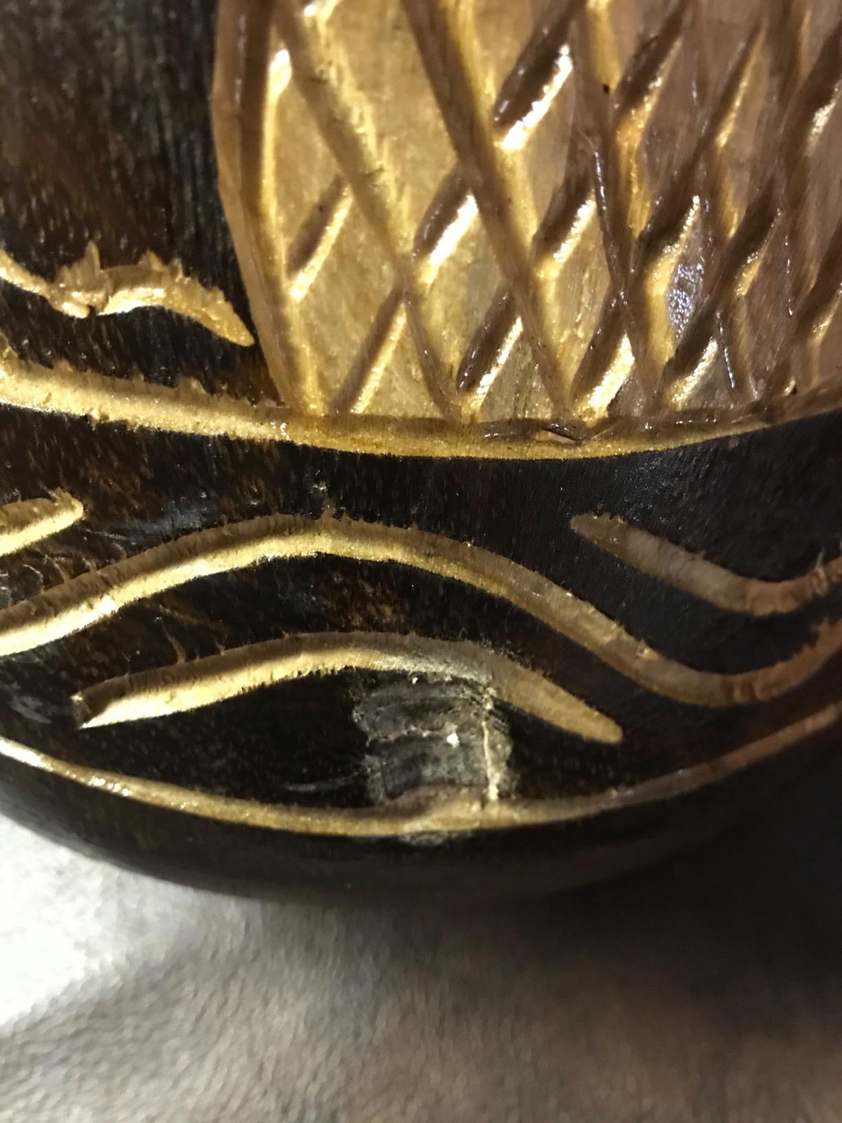 Africa Heartwood Project Hand-Carved Djembe Drum from Ghana - 11