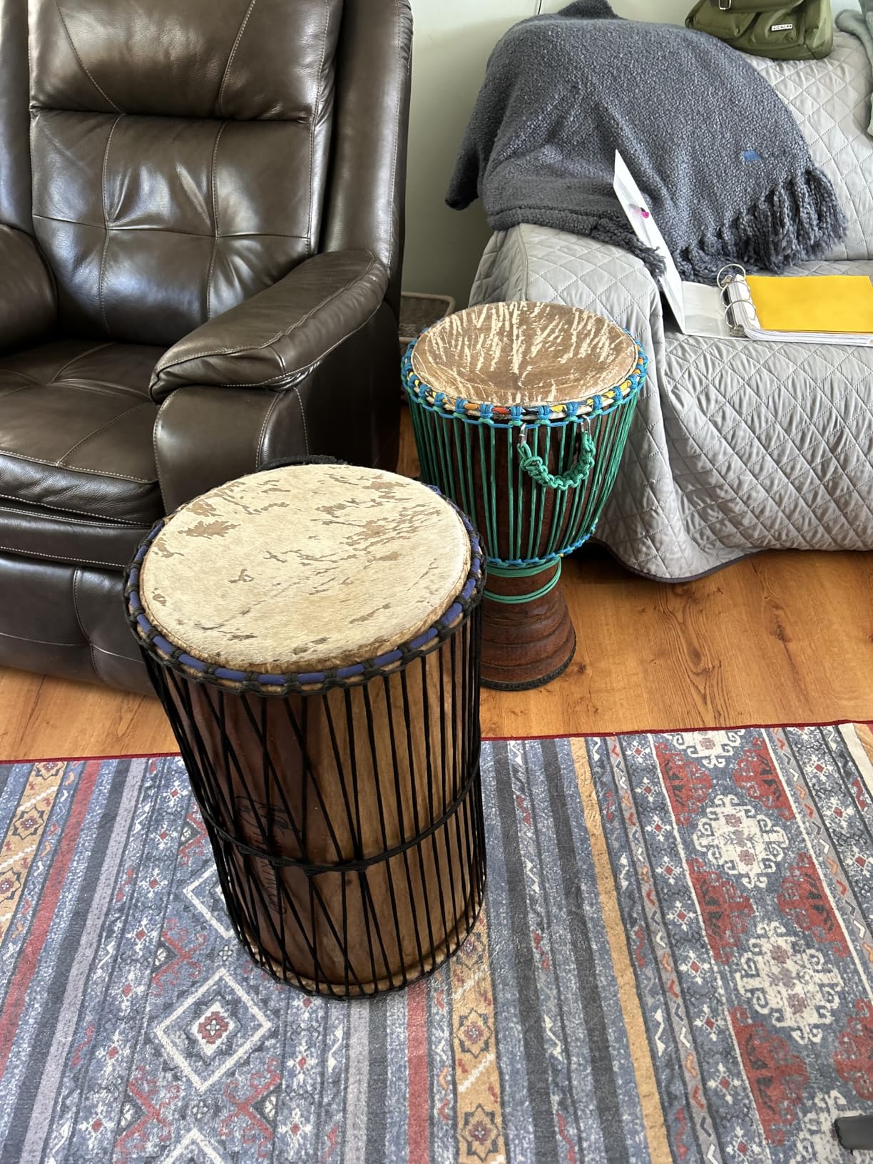 Africa Heartwood Project Ghana Sangban Dunun Drum - 12