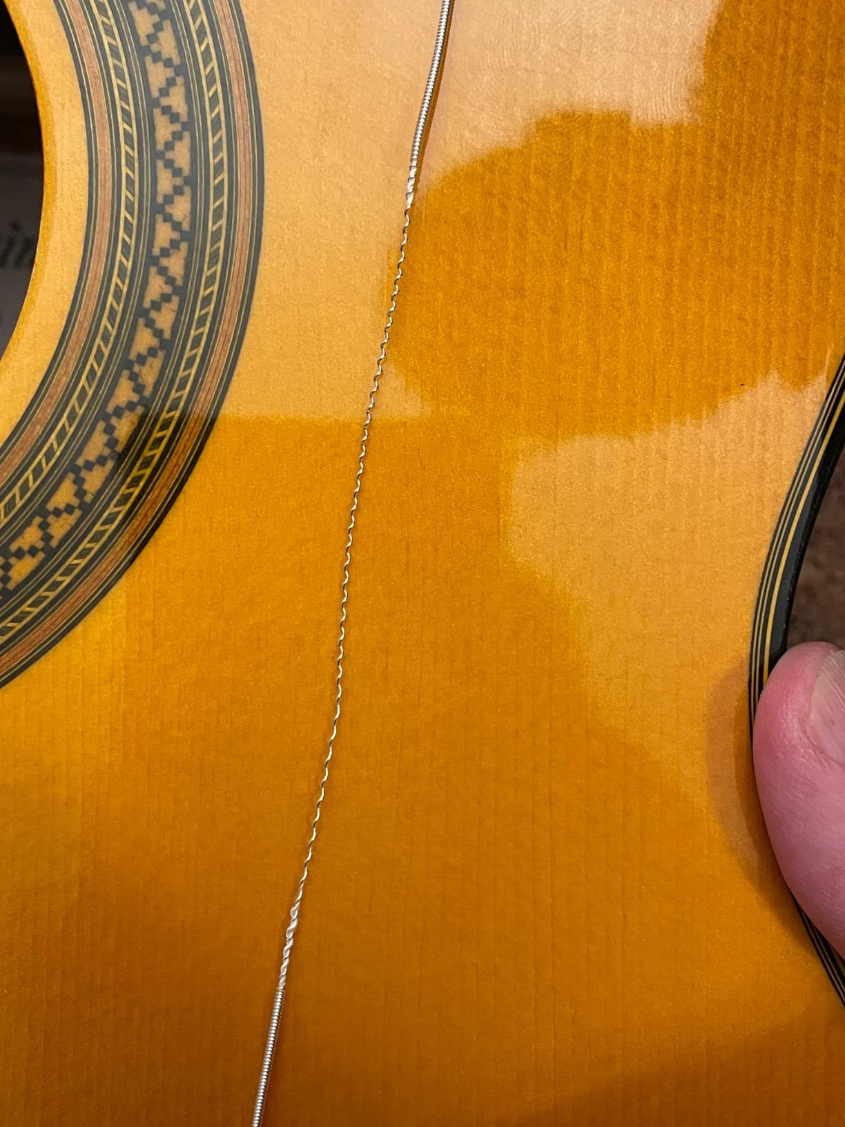 Aquila Alabastro 19C Set of Classical Guitar Strings (Normal Tension, Nylgut Material with Percussive Sound) customer photo 1