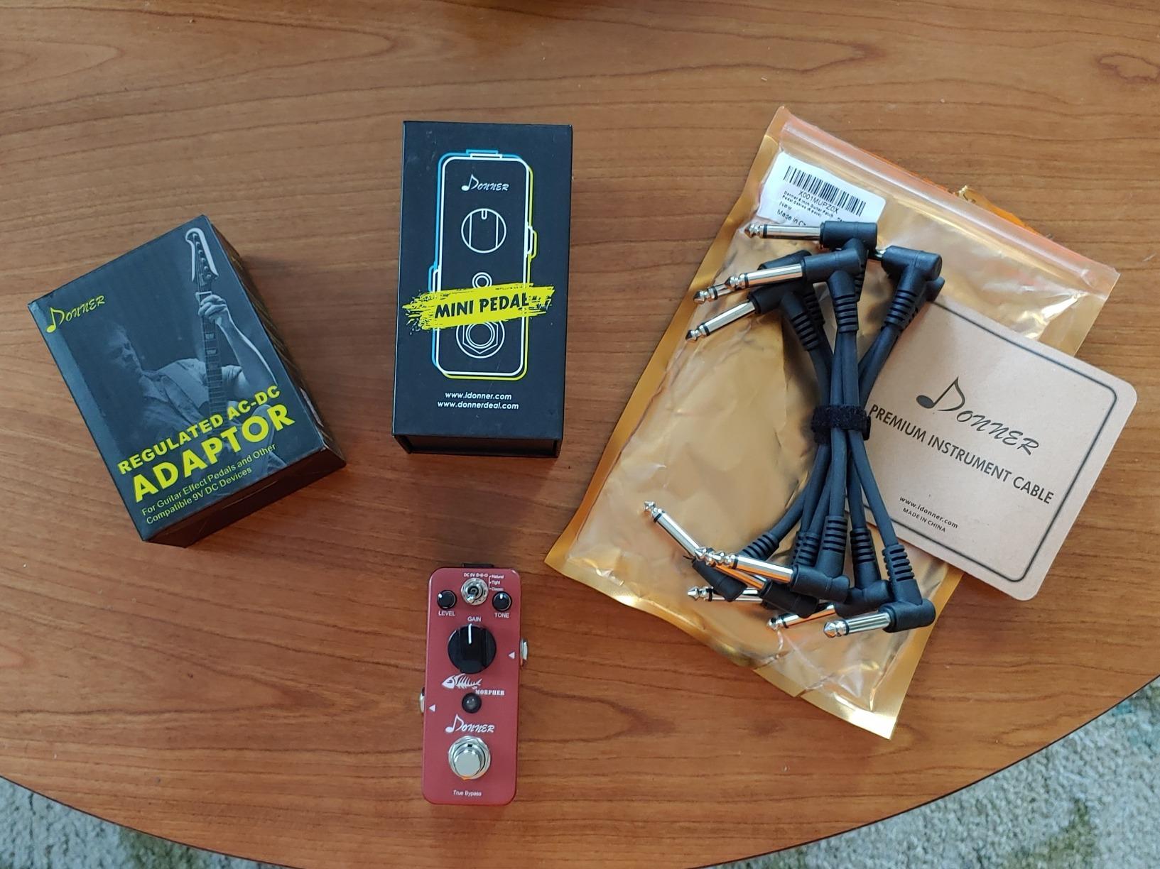 Donner Morpher Mini Distortion Guitar Pedal customer photo 1