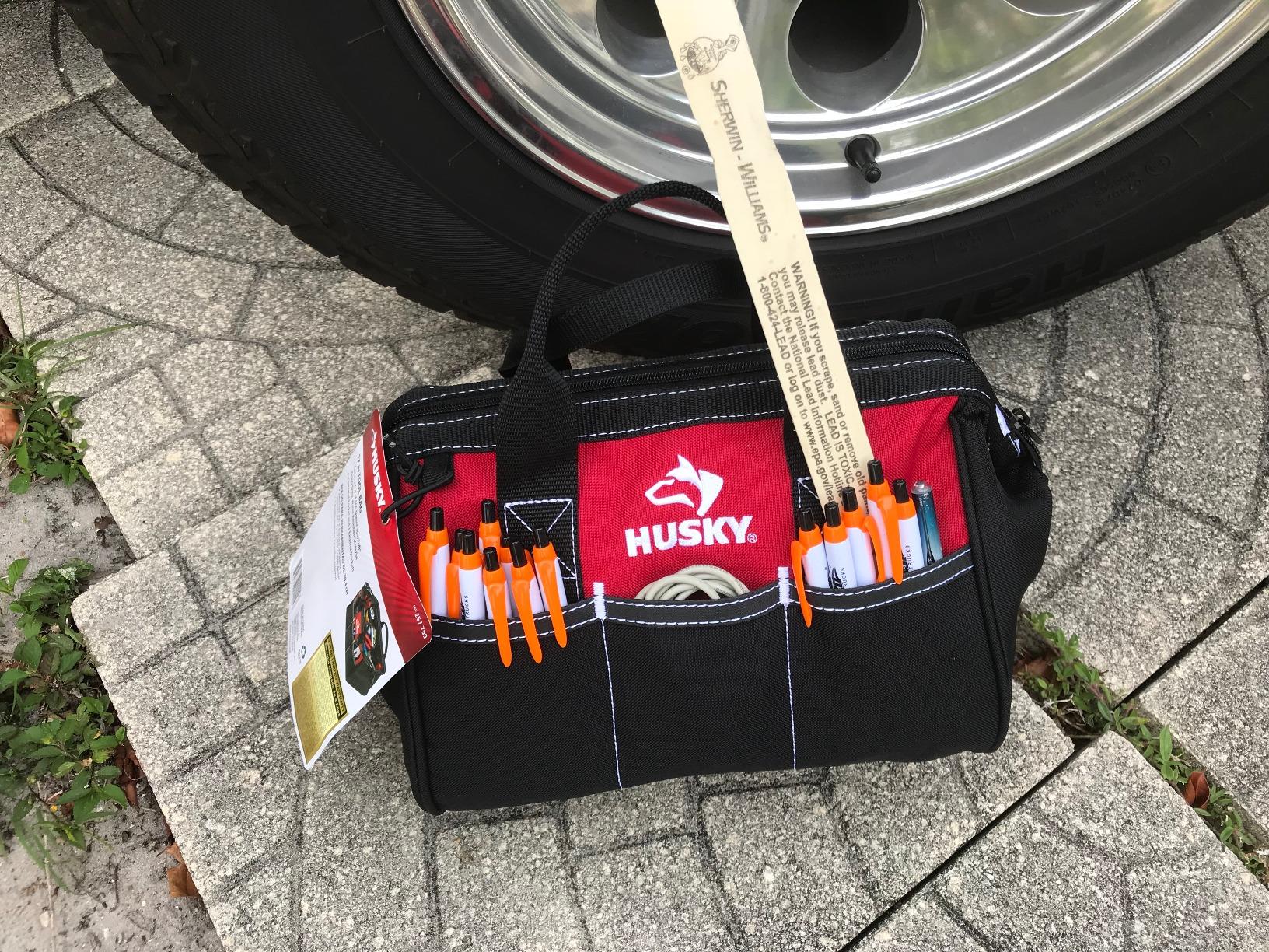 Husky 12 Inch Contractor's Multi-Purpose Water-Resistant Tool Bag customer photo 1