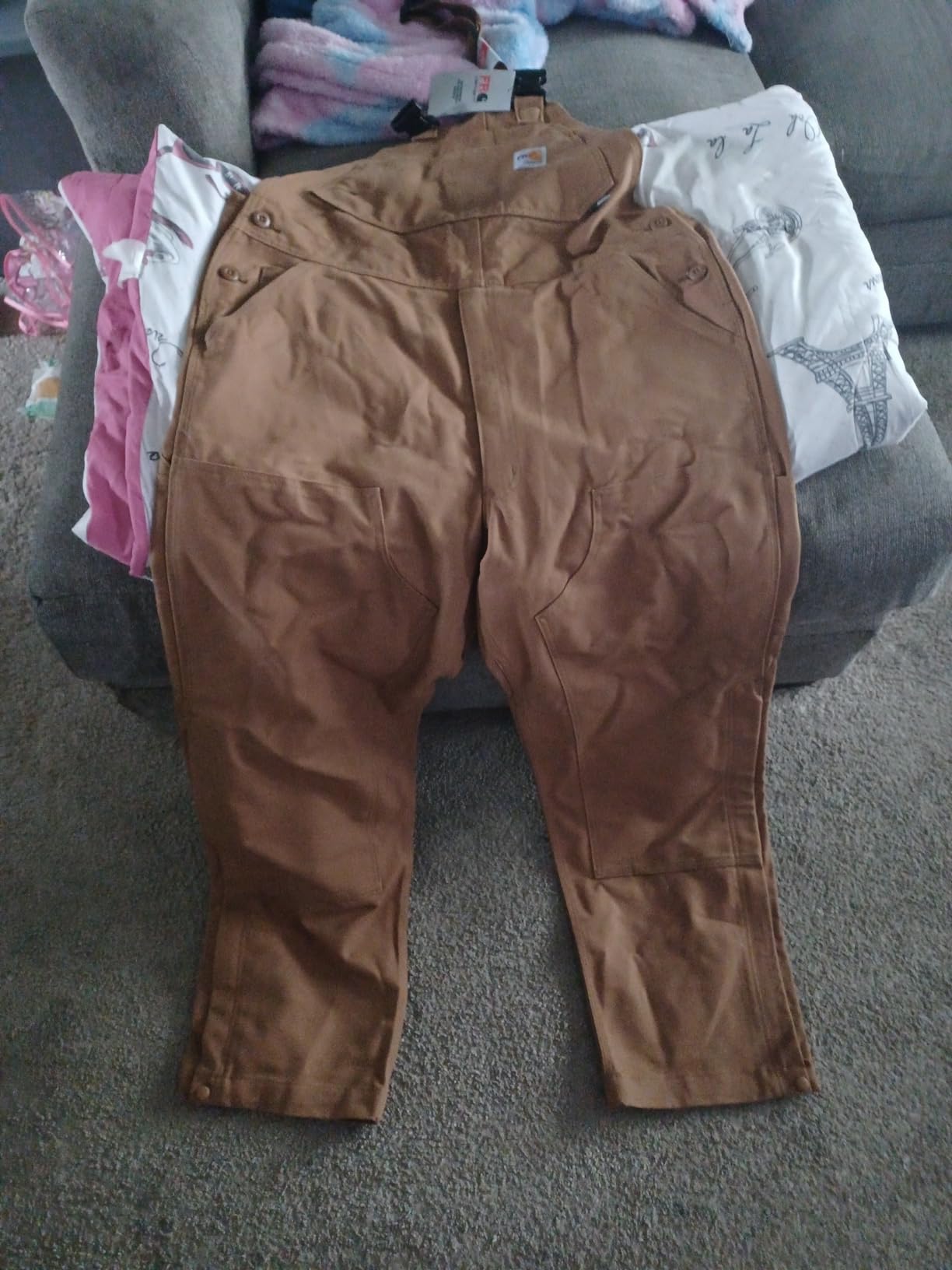 Carhartt Men's FR Duck Bib Overall (Flame Resistant) customer photo 1