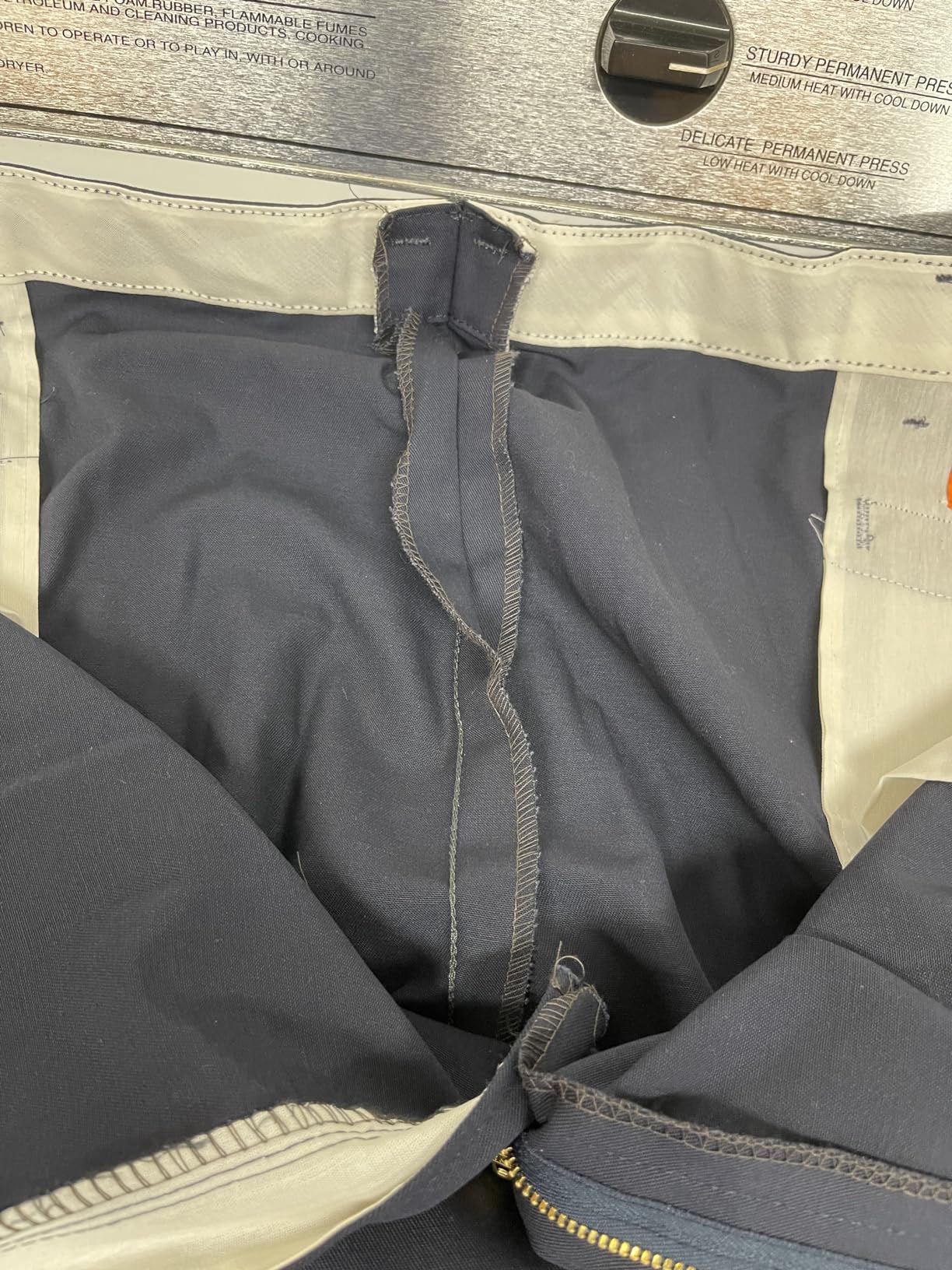 Red Kap Men's Stain Resistant, Flat Front Work Pants customer photo 2