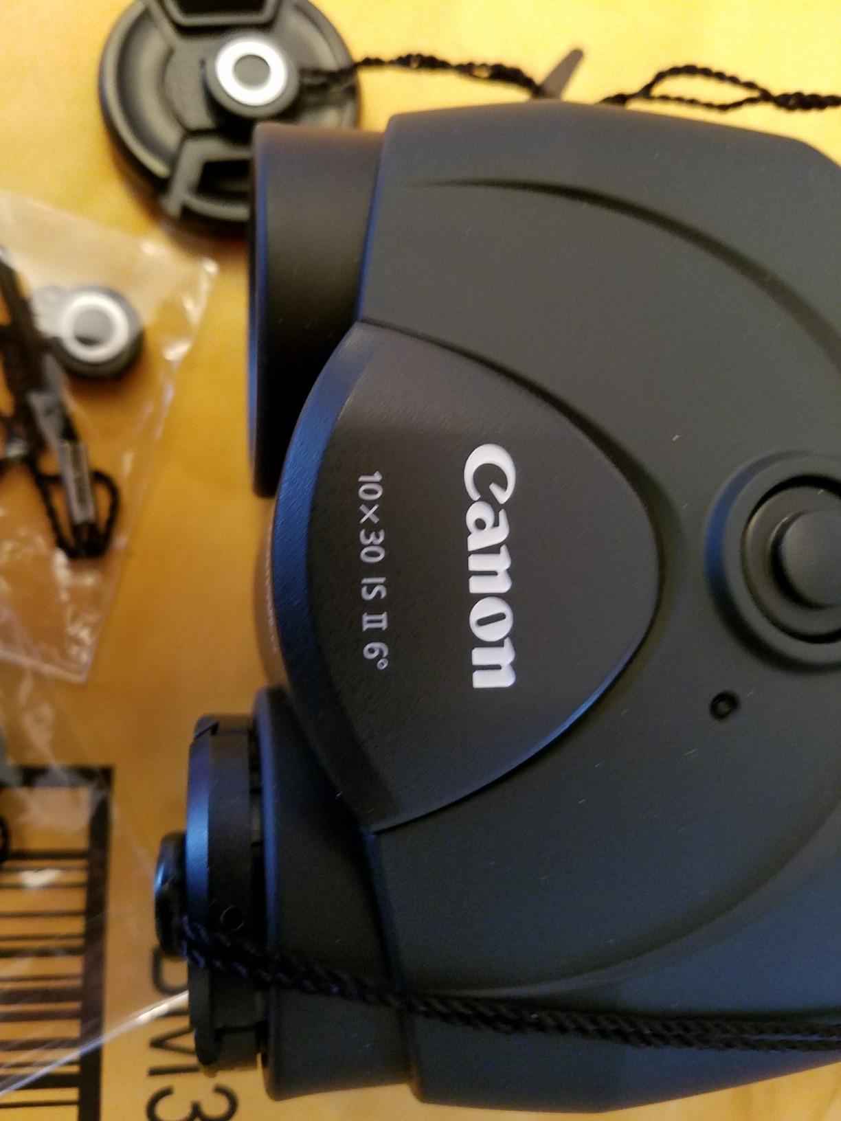 Canon 10x30 Image Stabilization II Binoculars customer photo 2