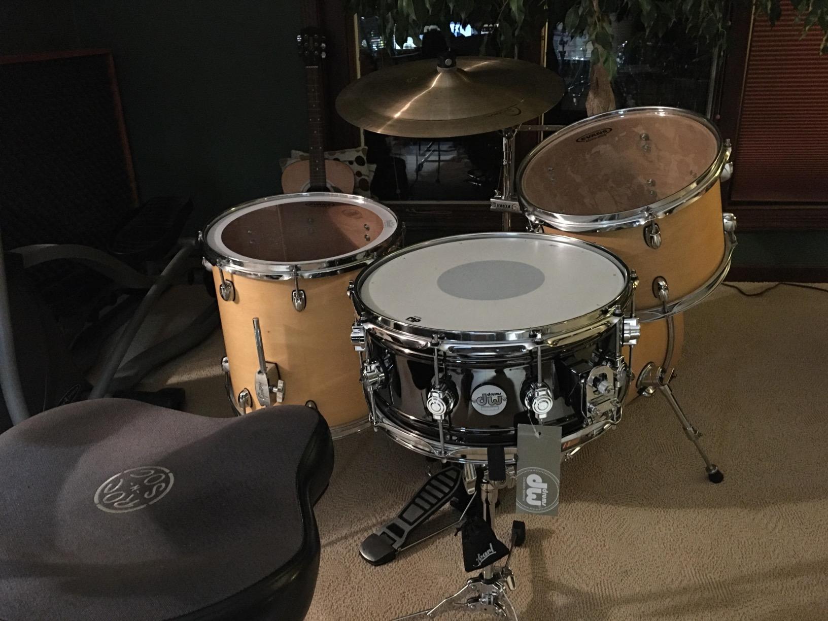 DW Design Series Brass Snare Drum - 6.5x14, Black Nickel Over Brass customer photo 1