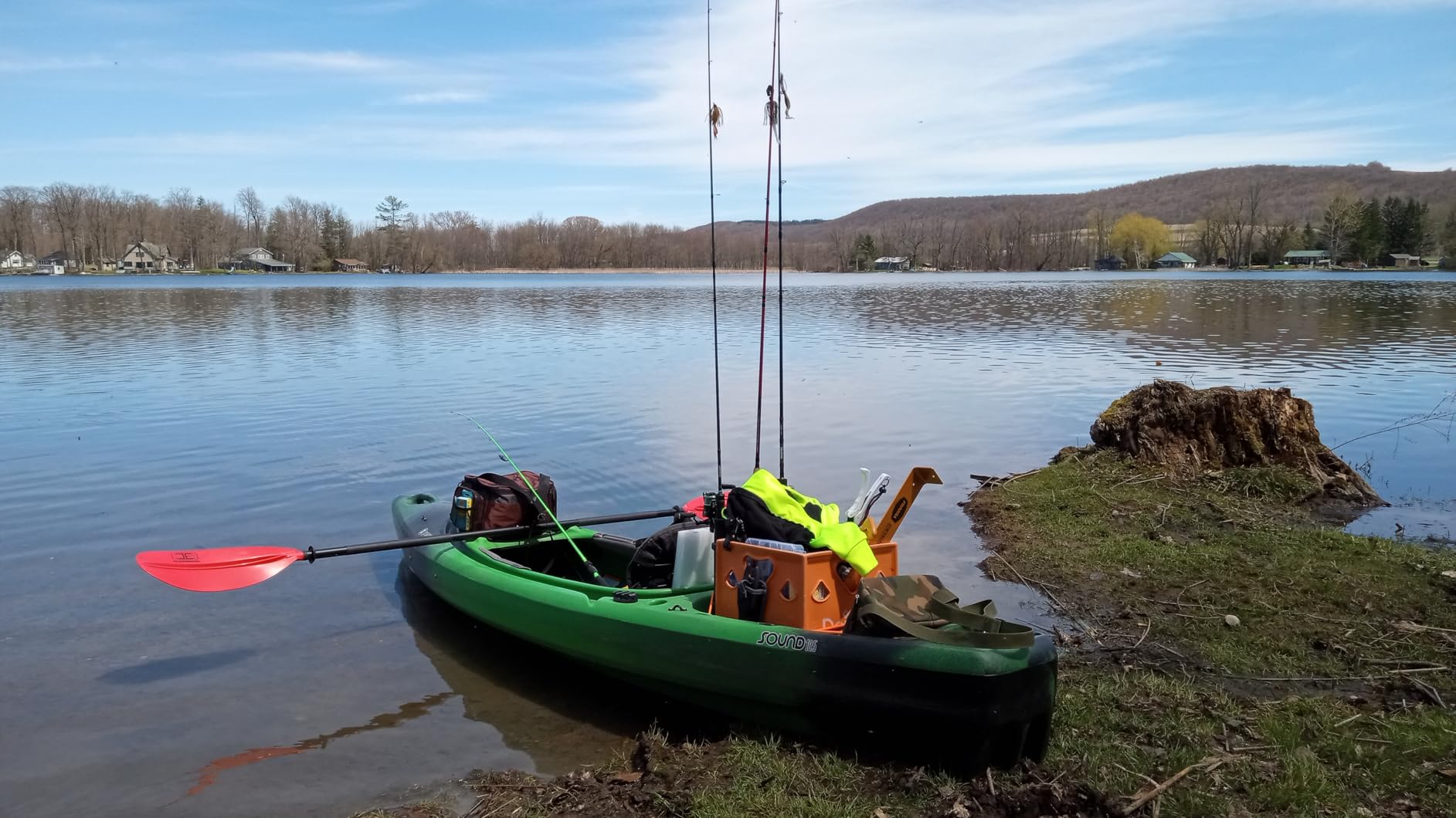Perception Sound 10.5 | Sit Inside Kayak for Fishing and Fun customer photo 2