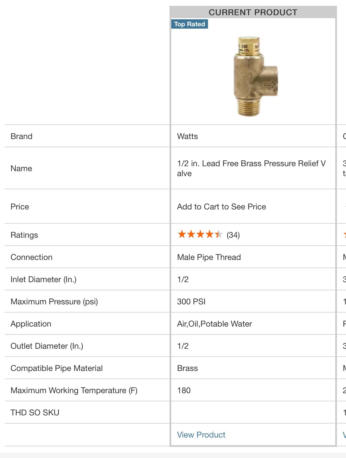 Renator RV Water Pressure Regulator for RV Camper. Brass Lead-free Adjustable Water Pressure Regulator with Gauge for Camper Travel Trailer, Reducer Valve W Filter. M11-0660R. customer photo 2