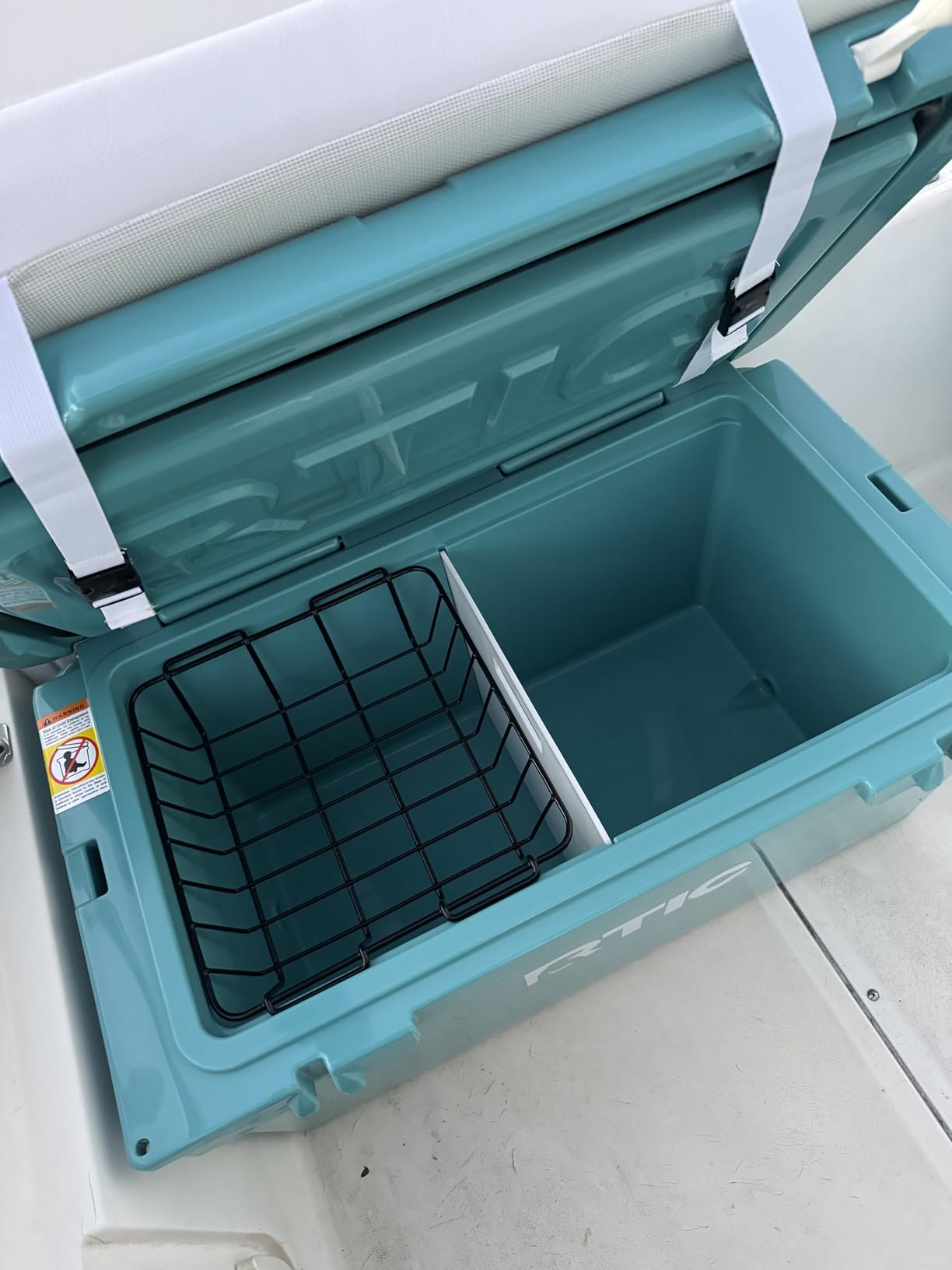 RTIC 65 QT Ultra-Tough Cooler Hard Insulated Portable Ice Chest Box for Beach, Drink, Beverage, Camping, Picnic, Fishing, Boat, Barbecue customer photo 2