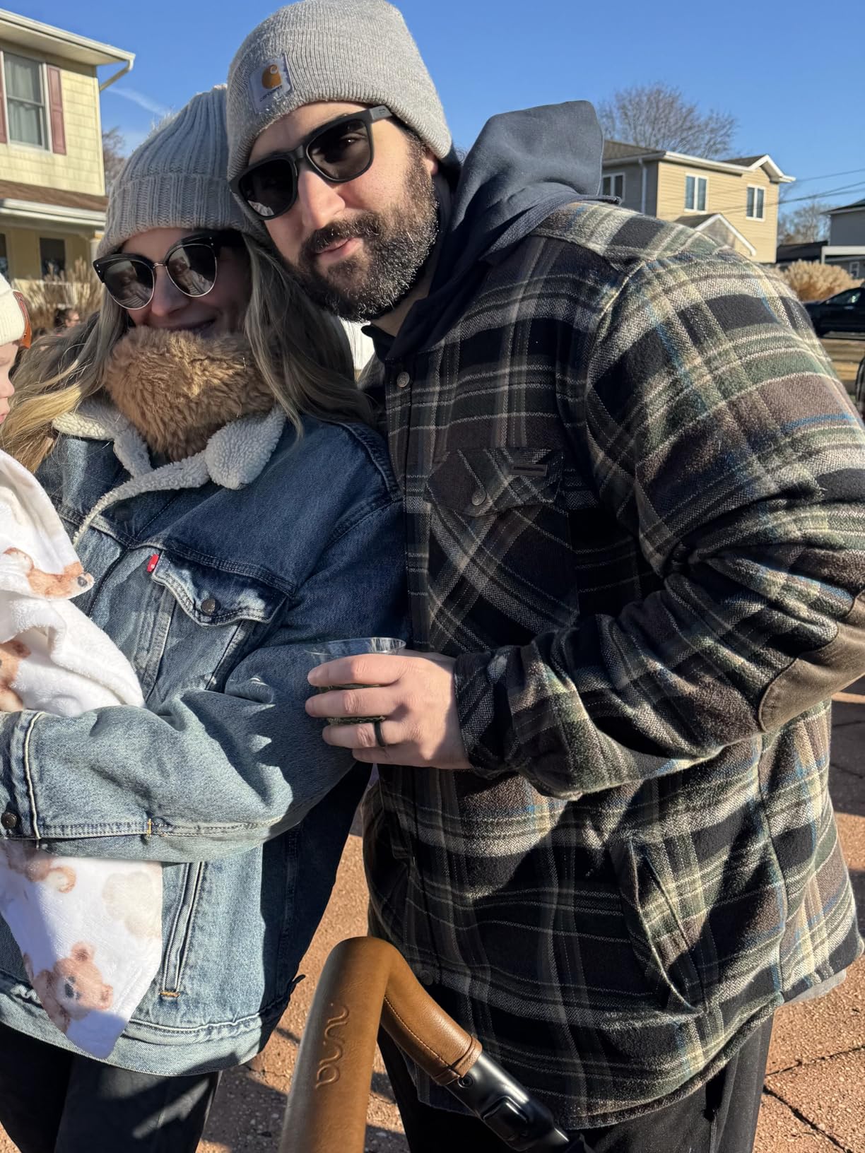 Legendary Whitetails Men's Hooded Shirt Jacket Plaid Flannel Berber Lined Polyfill Insulated Shacket customer photo 1