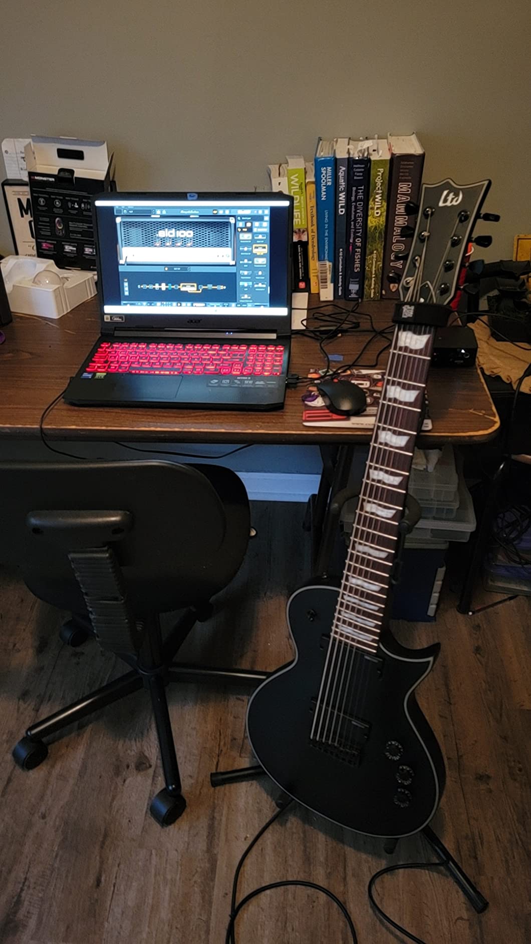 ESP LTD EC-258 - Black Satin customer photo 1