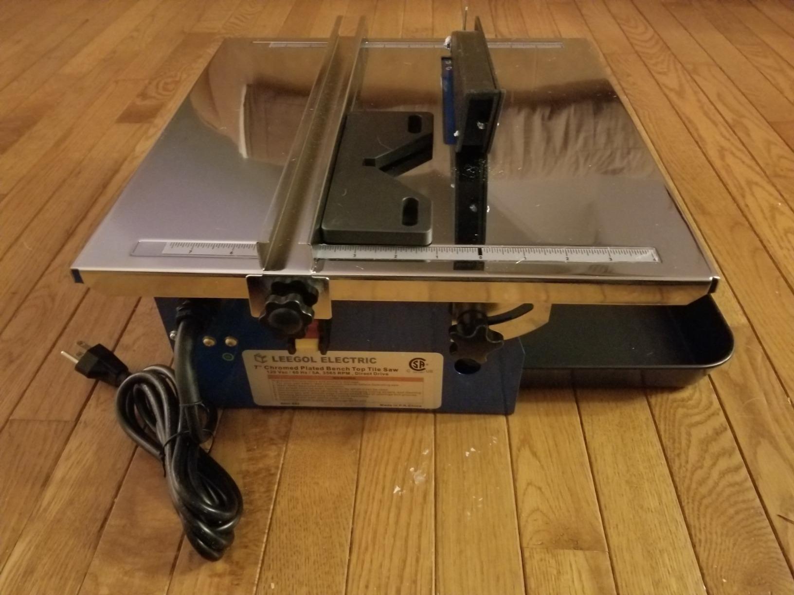 Leegol Electric 7in. Wet Tile Saw customer photo 2