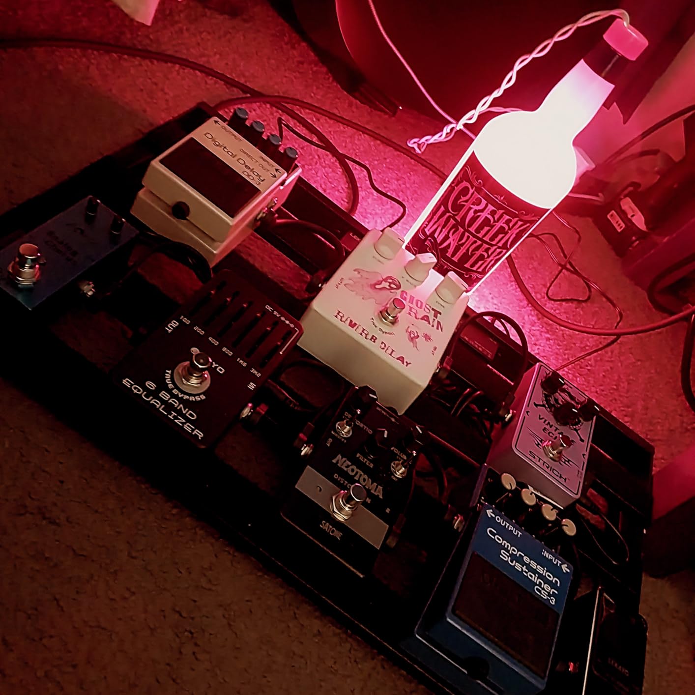 Caline CP-41 Ghost Rain Echo Delay Guitar Effect Pedal True Bypass customer photo 1