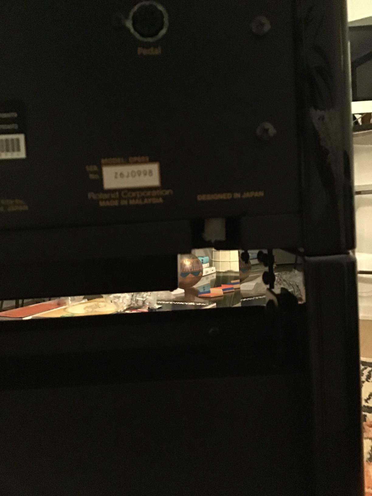 Roland DP-603 88-key Digital Piano with Authentic Grand Piano Touch and Bluetooth, Polished Ebony (DP-603-PE) customer photo 2