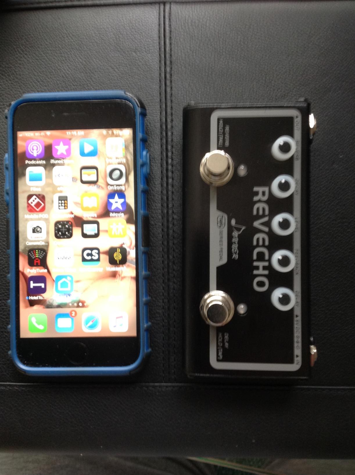 Donner Tap Delay Guitar Effect Pedal, 3 Delay Modes Digital Reverse Analogue with Tap Tempo Control customer photo 2