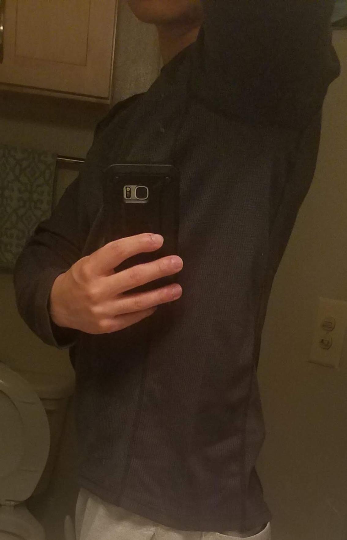 Carhartt Men's MBL113 Base Force Midweight Base Layer Classic Crew customer photo 2