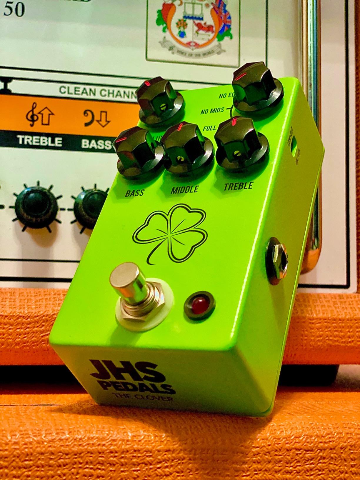 JHS Pedals Clover Preamp/Boost Guitar Effects Pedal customer photo 2