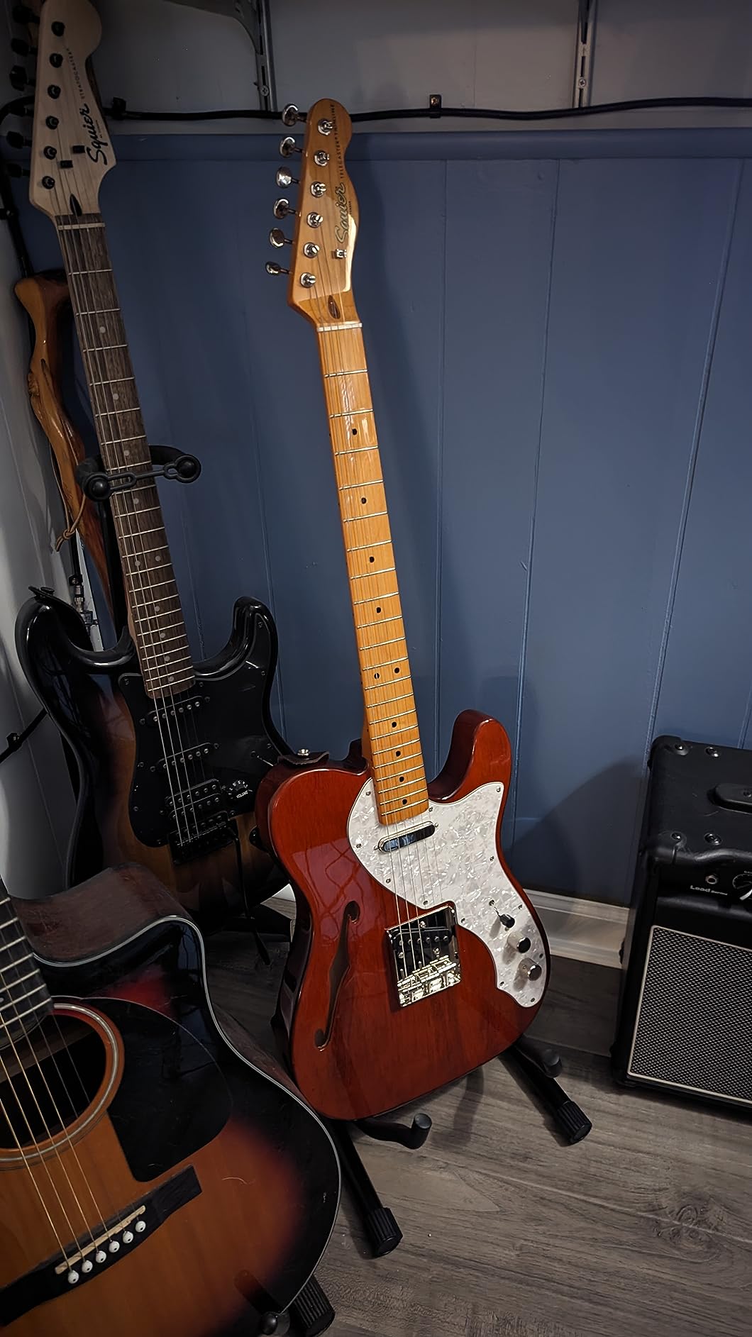 Squier Classic Vibe 60s Thinline Telecaster Electric Guitar, with 2-Year Warranty, Natural, Maple Fingerboard customer photo 1