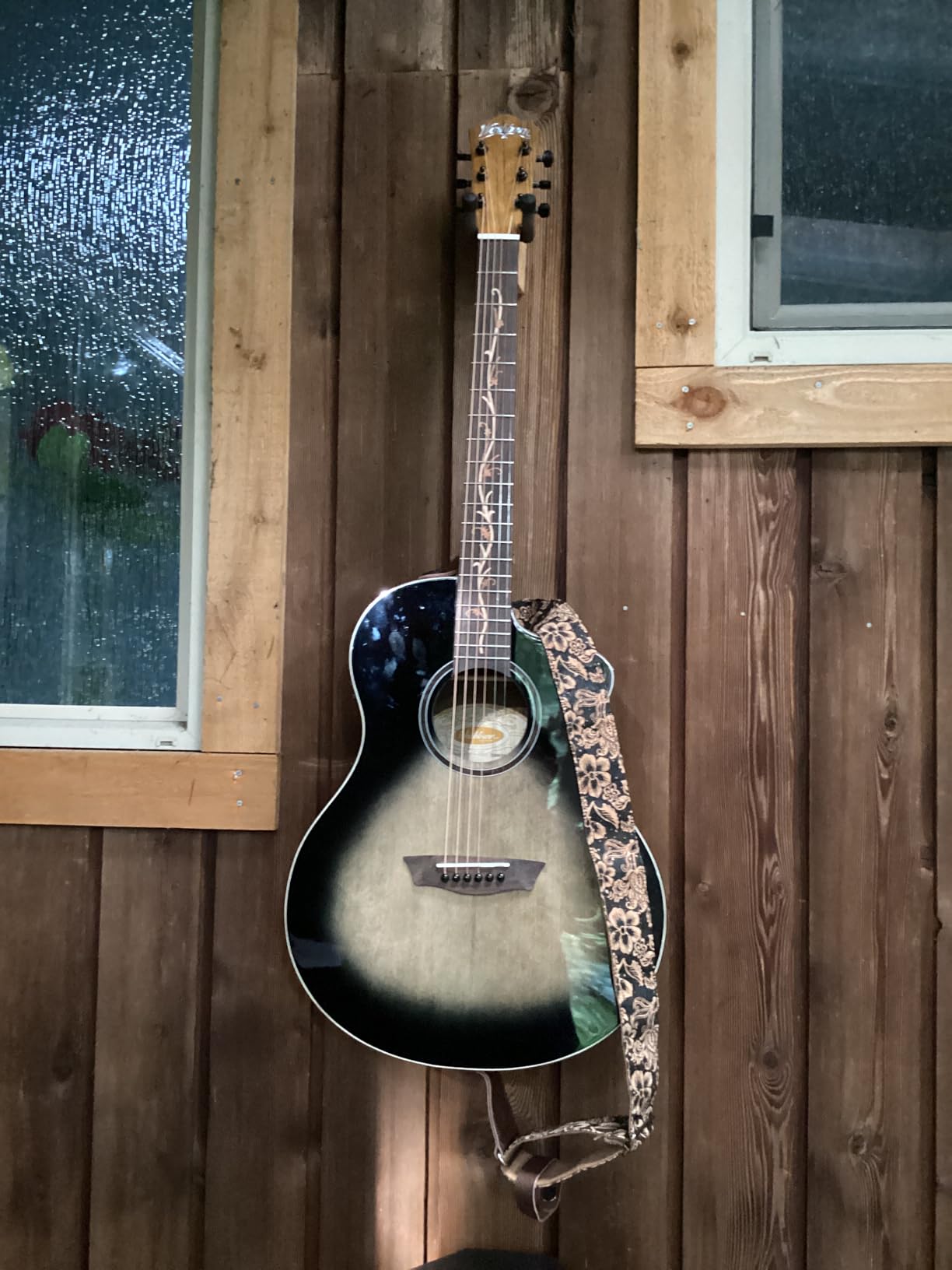Washburn Bella Tono Vite S9V Studio Cutaway Acoustic Electric Guitar (BTS9VCECH-D) customer photo 2