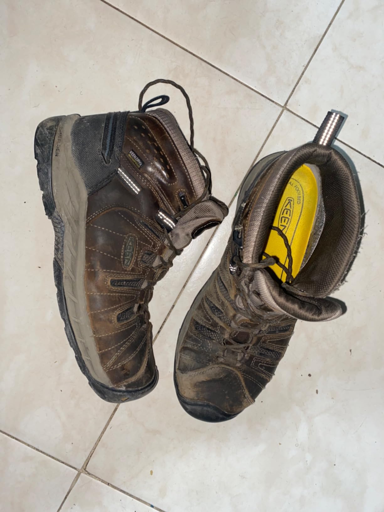 KEEN Utility Men's Flint 2 Mid Height Steel Toe Waterproof Work Boots customer photo 1