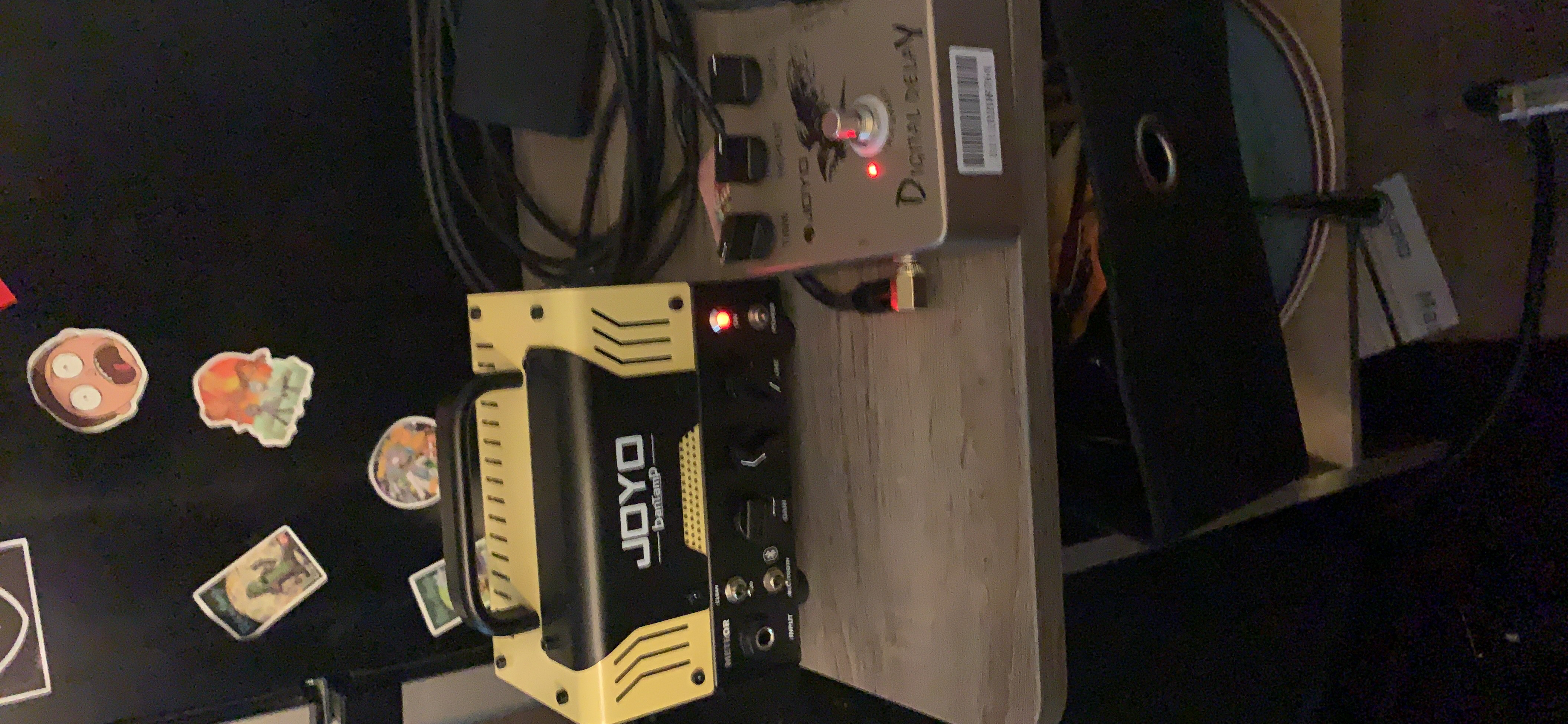 JOYO Digital Delay Guitar Pedal, Analog-Voiced with Special Filter Circuit, 25-600ms for Electric Guitar & Bass, True Bypass (JF-08) customer photo 1
