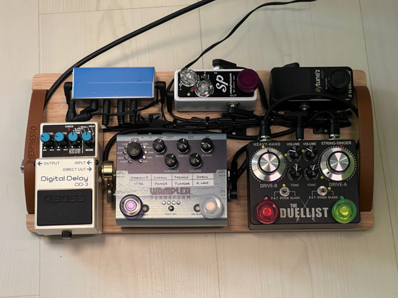 Wampler Terraform Multi-Modulation Guitar Effects Pedal customer photo 1