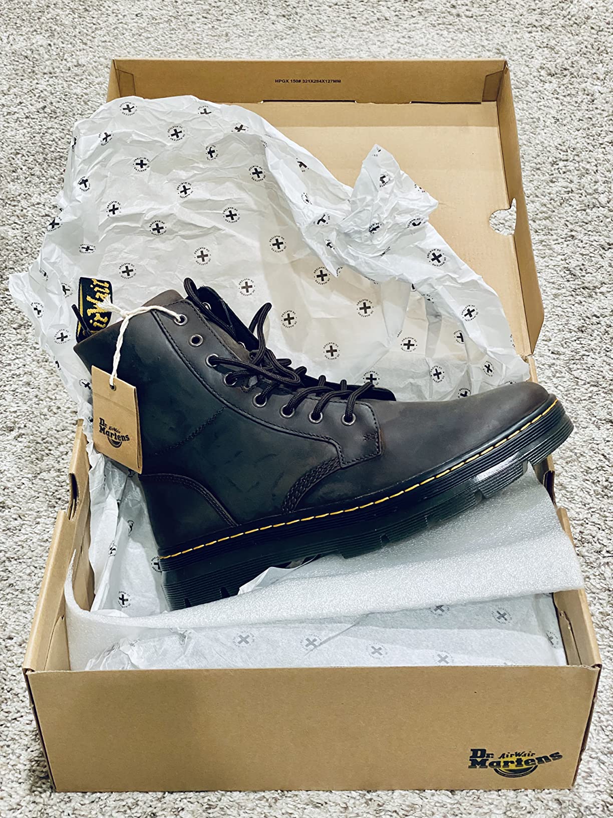 Dr. Martens unisex-adult Combs Leather Boot customer photo 1
