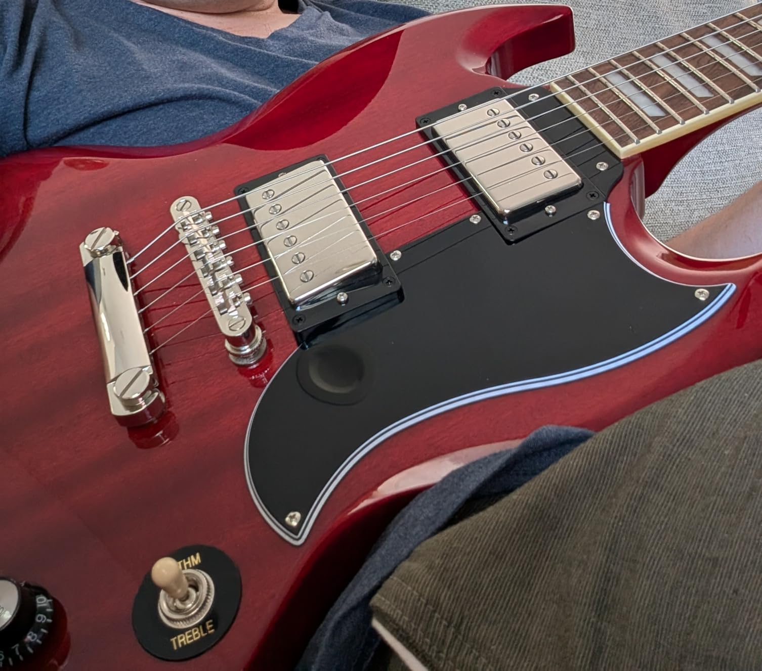 SG Standard 60s Electric Guitar Vintage Cherry customer photo 1