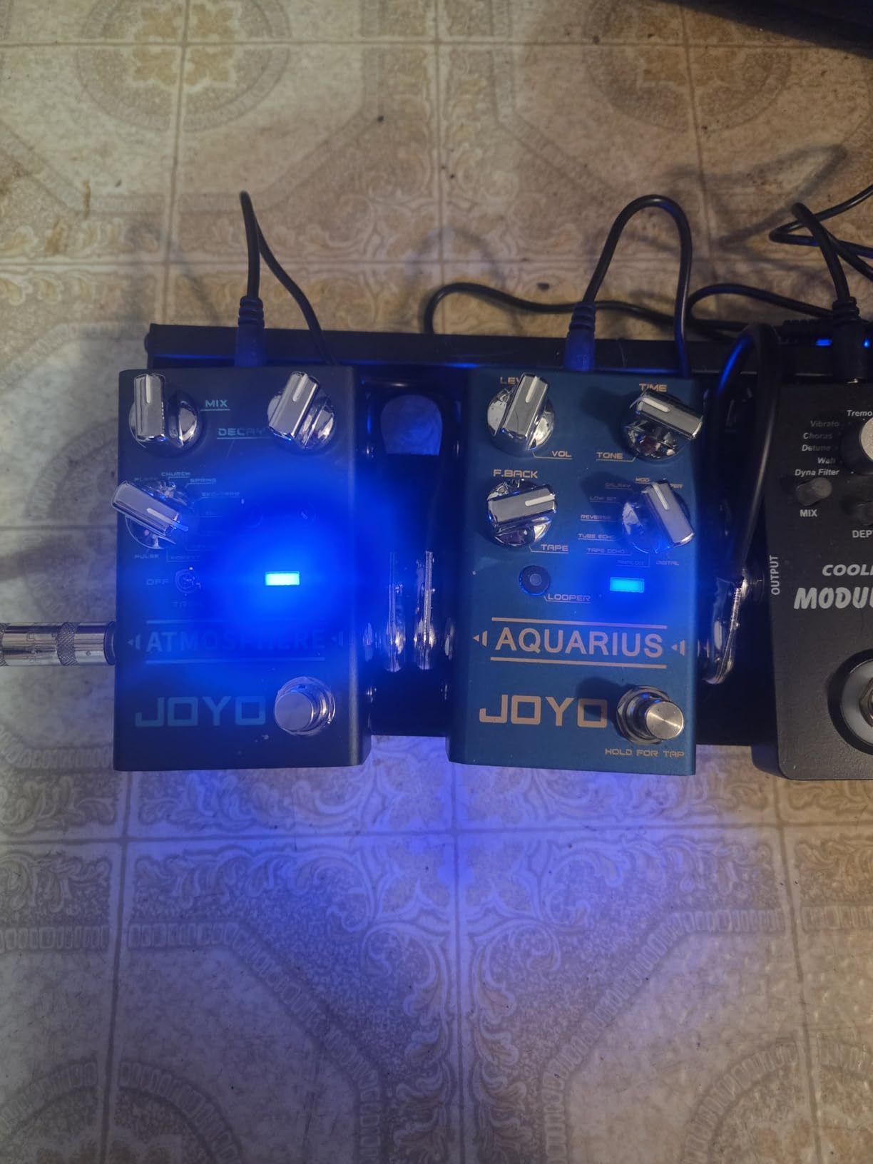 JOYO Digital Reverb Guitar Pedal, 9 Modes (Spring/Church/Plate/Shimmer & More) with MOD Control & Trail Function (Atmosphere R-14) customer photo 1