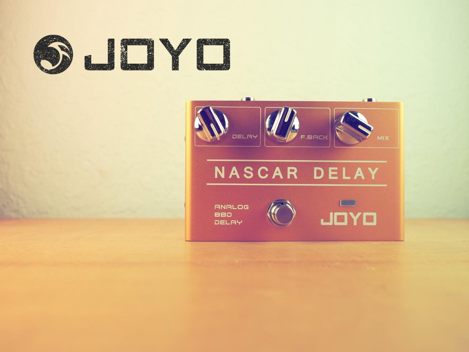 JOYO Nascar Analog Delay Guitar Pedal - BBD Bucket Brigade Circuit, Warm Vintage Tone, 500ms Delay, True Bypass customer photo 1