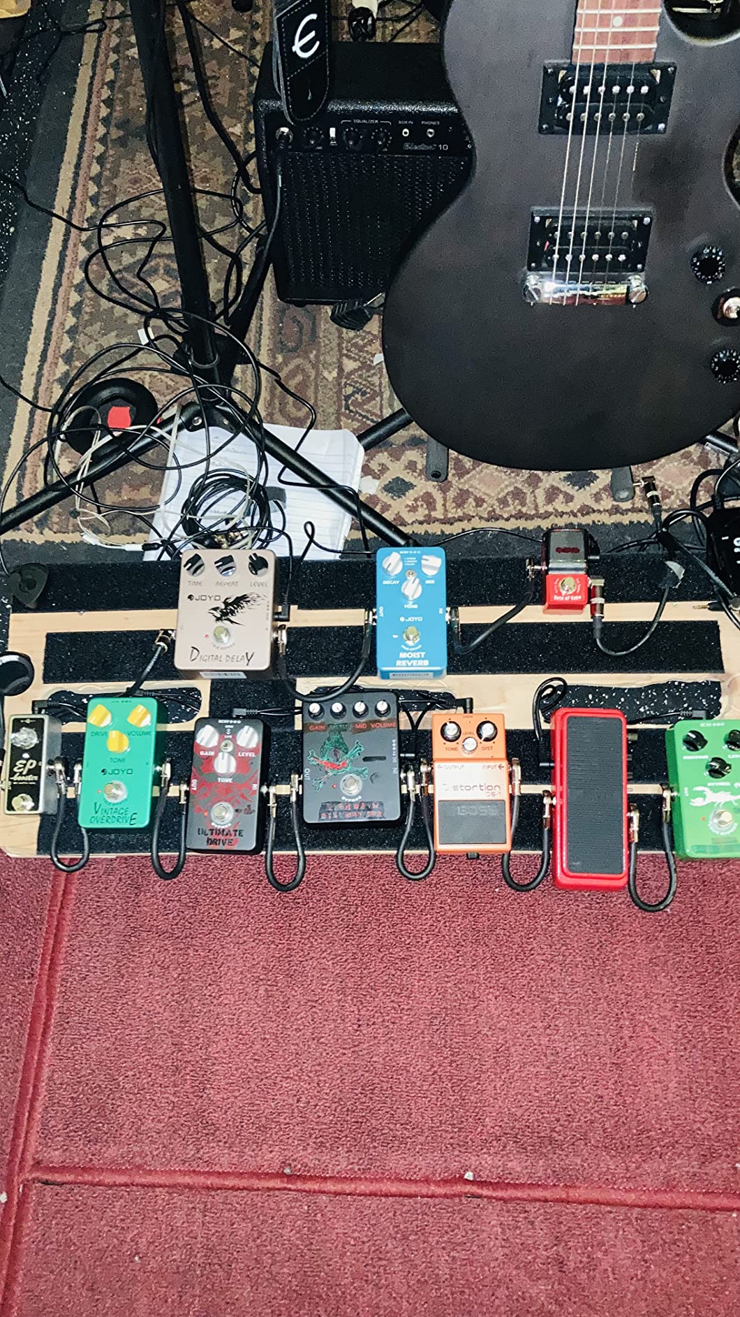 JOYO Compact Wah/Volume Guitar Pedal, 6-Mode Sweep Range & Adjustable Q Control (WAH-II) customer photo 2
