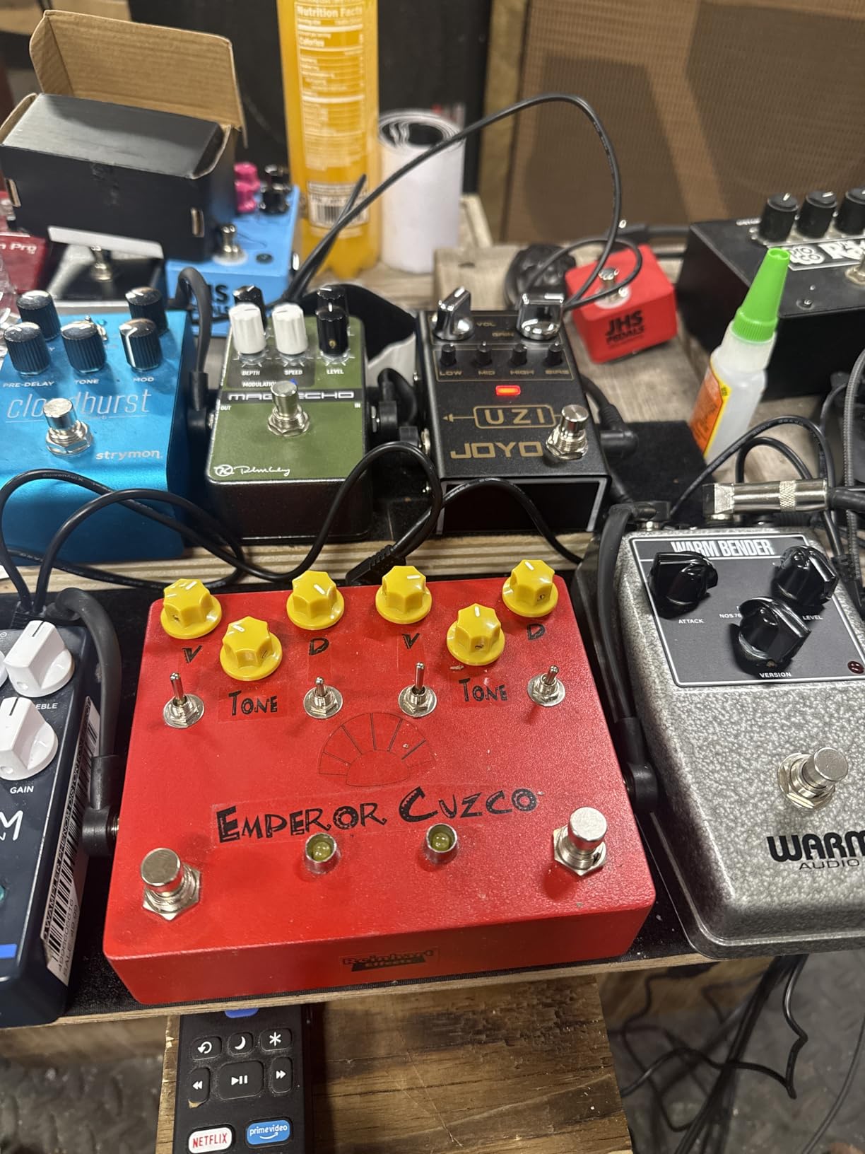 JOYO High-Gain Distortion Guitar Pedal, UZI R-03 customer photo 1