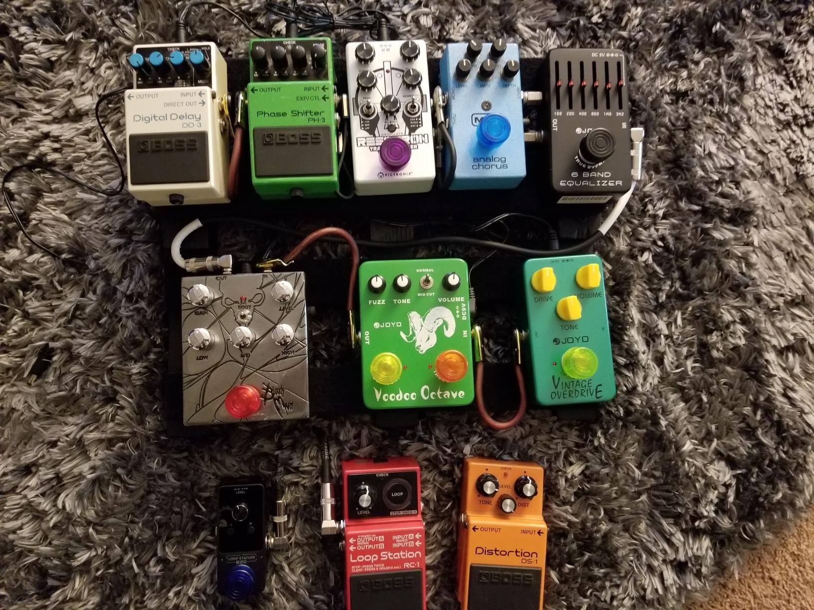 JOYO Octave Fuzz Guitar Pedal, Germanium-Driven 60's Fuzz Tone with Octave Up & Mid-Cut Switch (Voodoo JF-12) customer photo 1