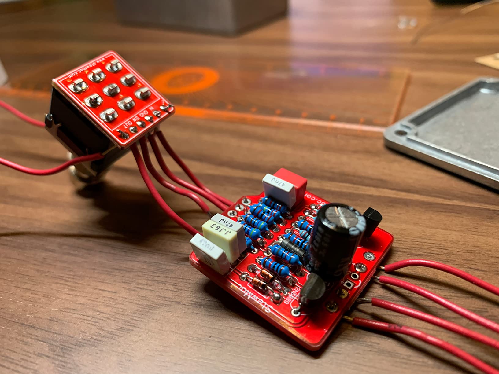 StewMac Interval Fuzz Ringer Pedal Kit, With Bare Enclosure customer photo 1