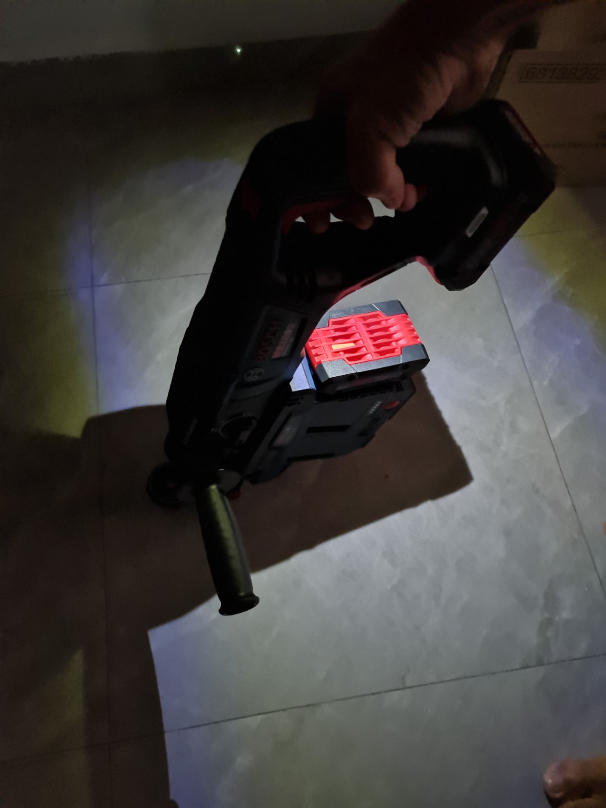 Bosch GBH18V-26DK25 18V EC Brushless SDS-plus Bulldog 1 In. Rotary Hammer Kit with (2) CORE18V 4 Ah Advanced Power Batteries customer photo 2