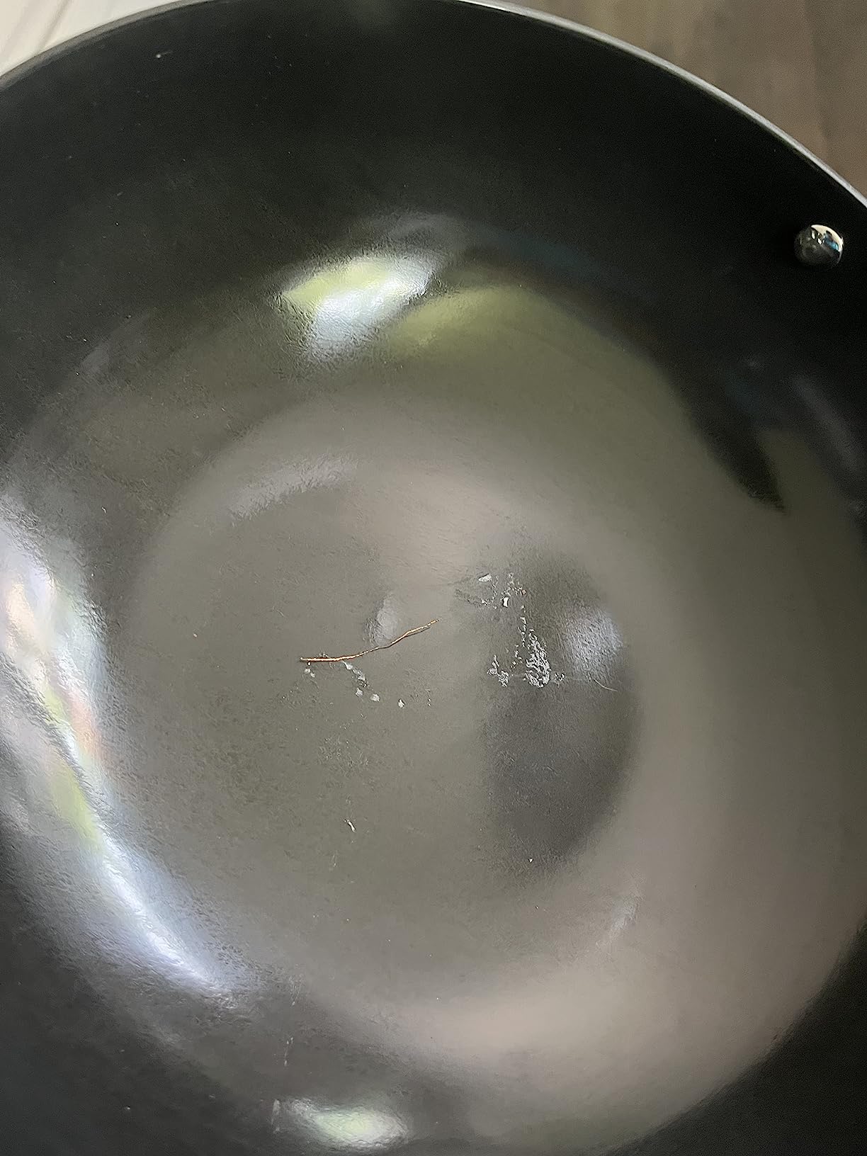 SHRIYA Hard Anodized Kadai 2 Liter with Stainless Steel Lid Heavy Duty Deep Fry Pan for Indian Cooking Gas Stove Compatible Cookware Durable Nonstick Surface with Cool Handles (3mm) customer photo 1