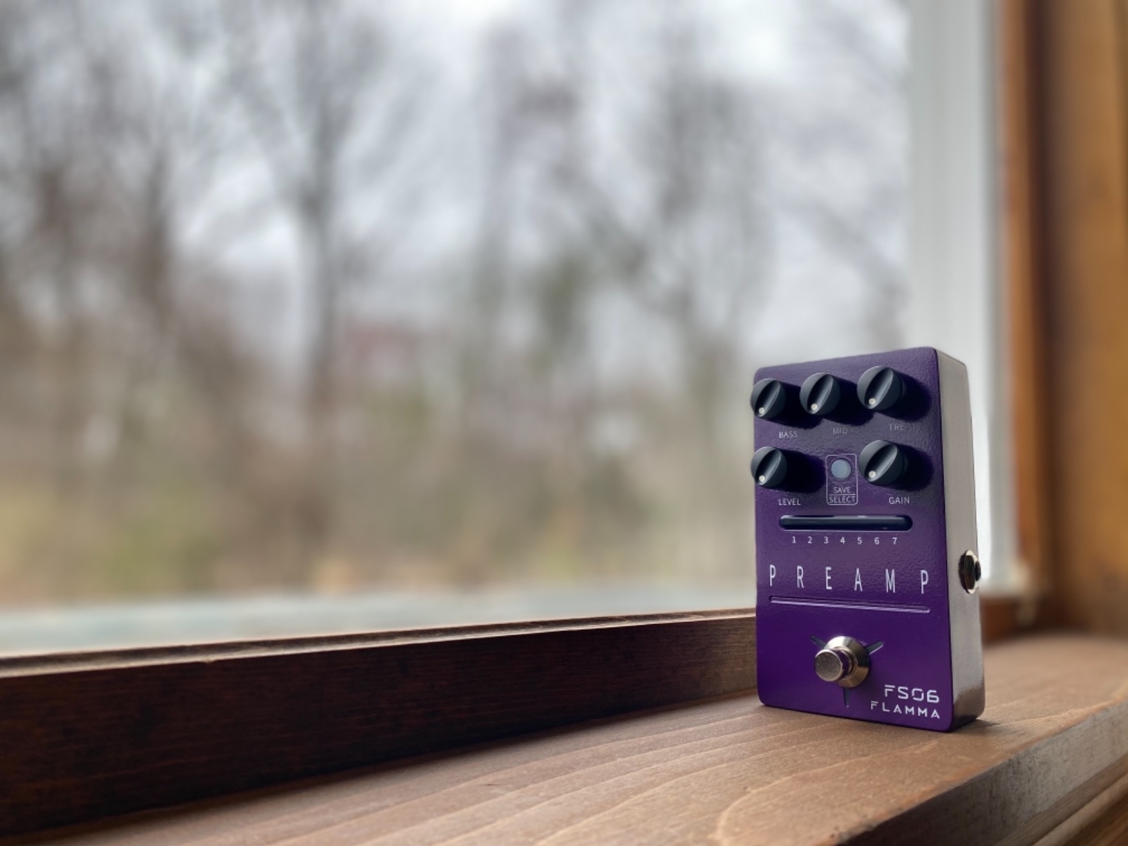 FLAMMA FS06 Digital Preamp Pedal with Built-in Cabinet Simulation 7 Preamp Models customer photo 2