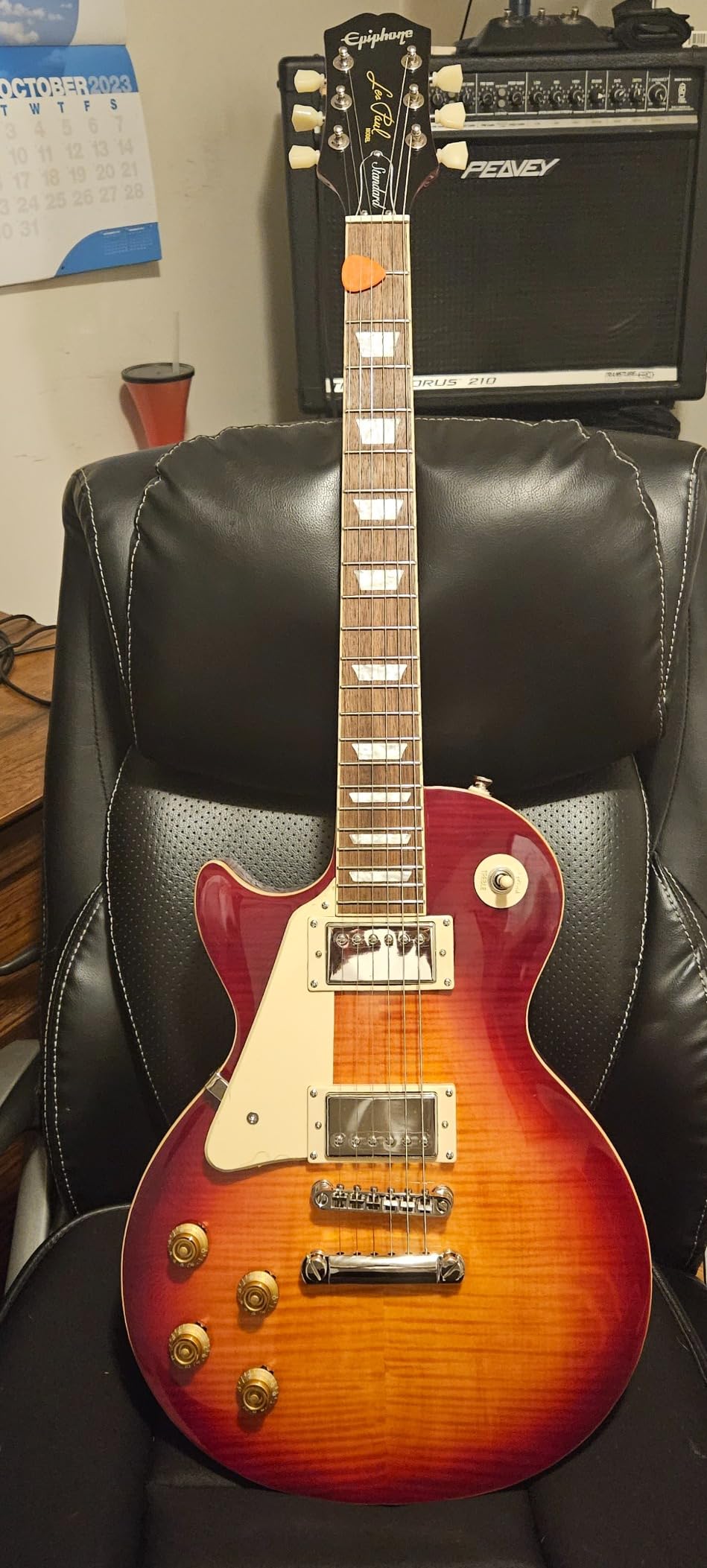 Epiphone Les Paul Standard 50s, Lefty Heritage Cherry Sunburst customer photo 2